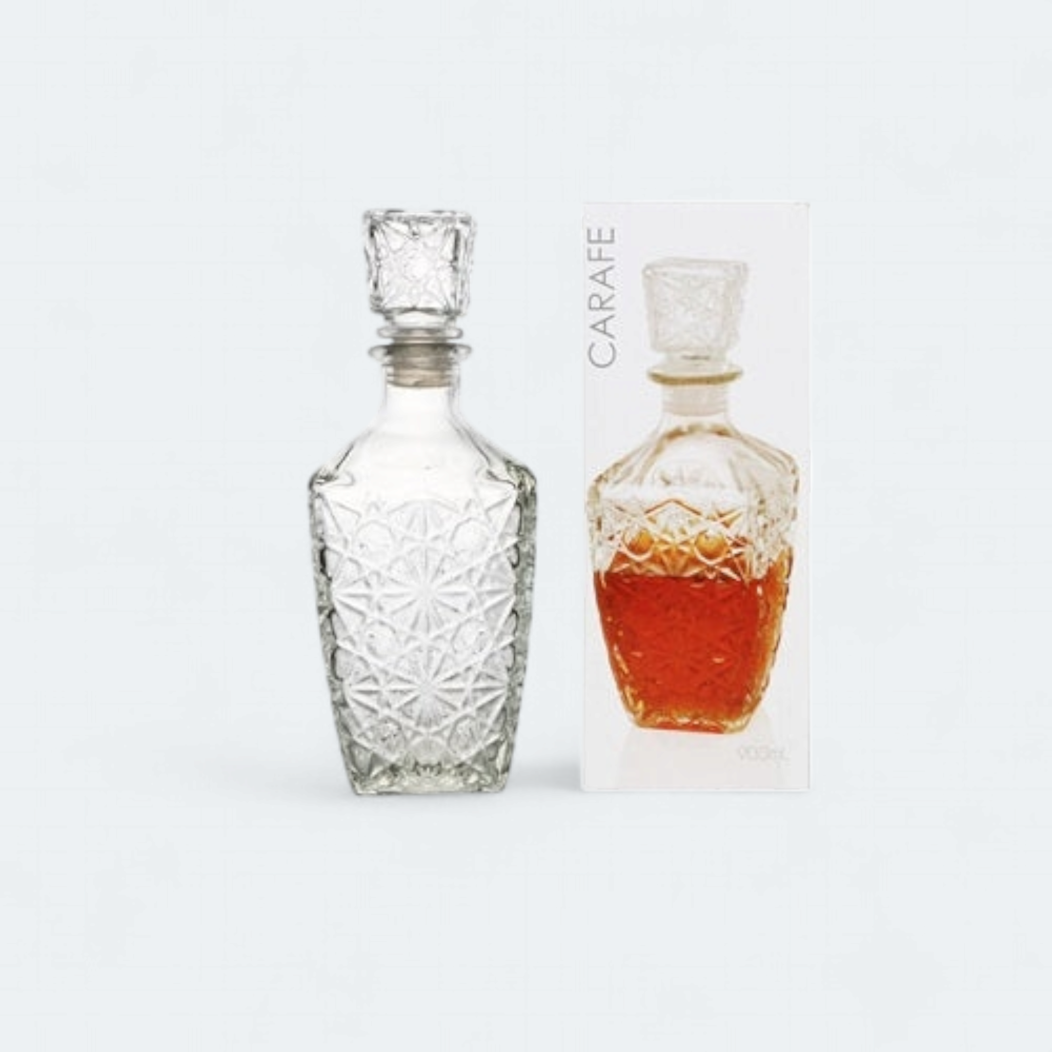 Decanter 900ml Glass Bottle with Lid 21340