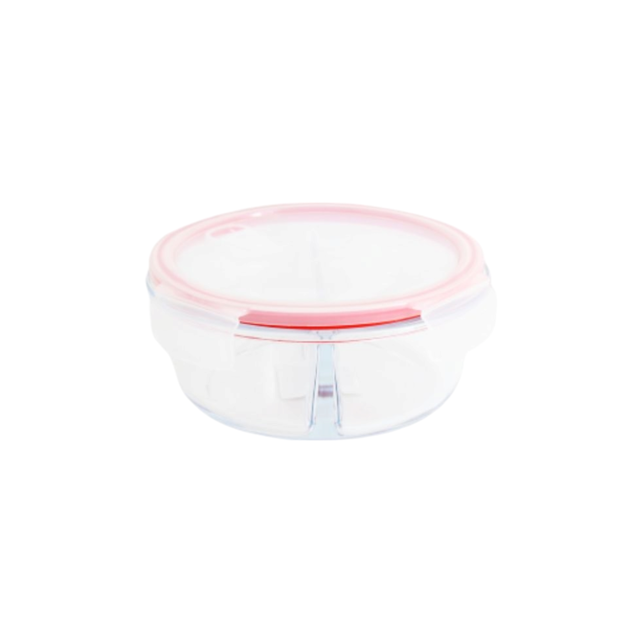 Glass Food Storage Container 2-Division