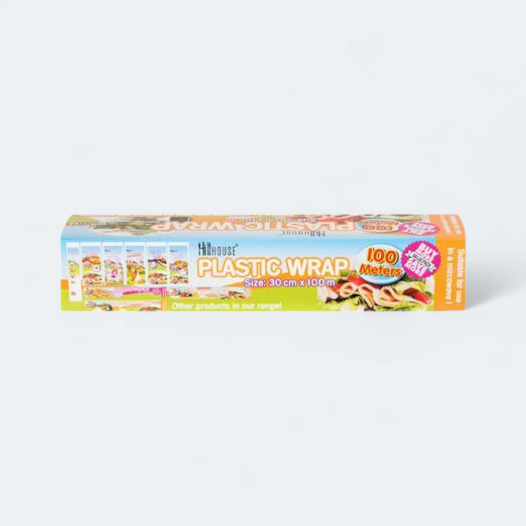 Cling Wrap 30cmx100m Plastic Food Film Roll