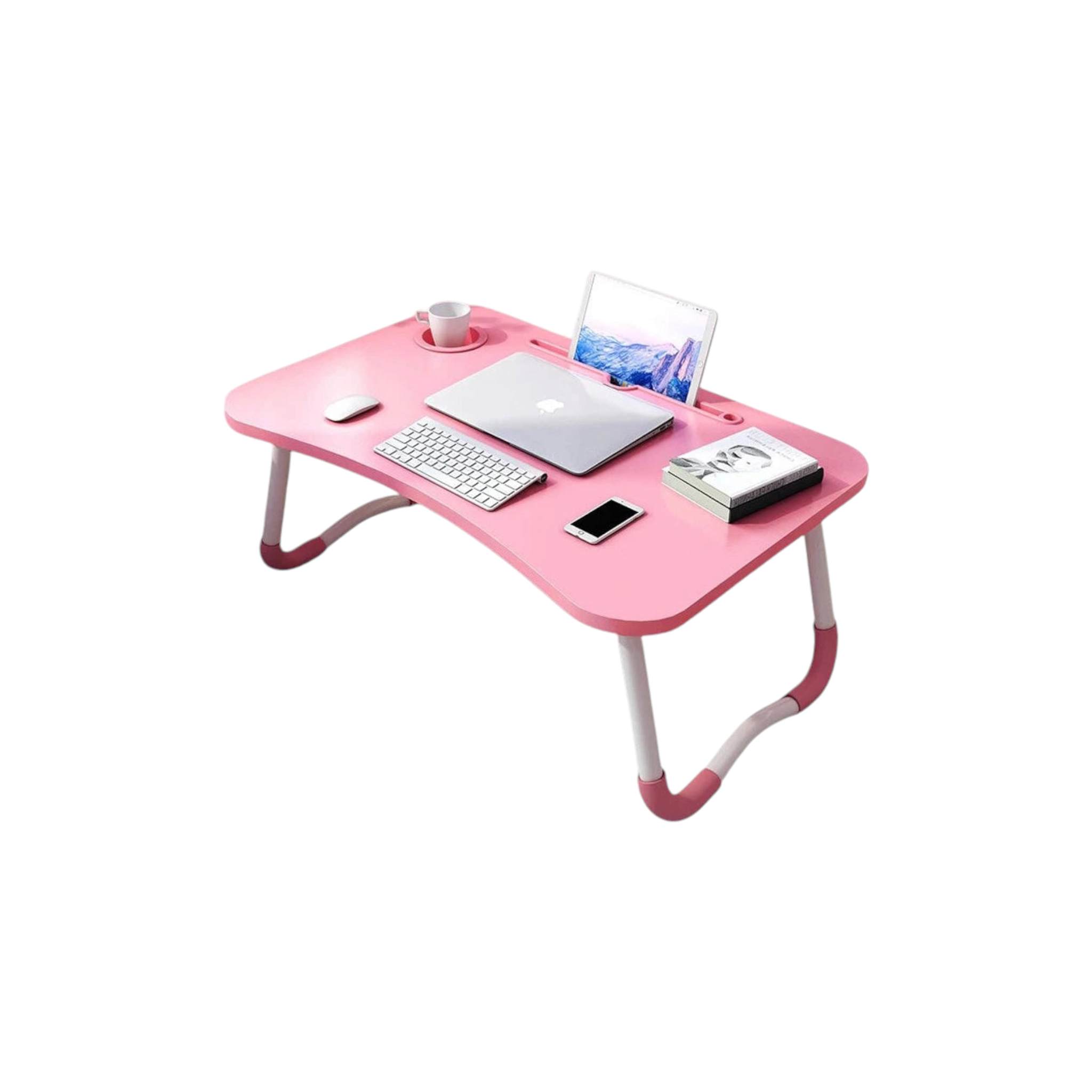 Foldable Laptop Table 60x40x26cm Portable Bed-Sofa Desk Large