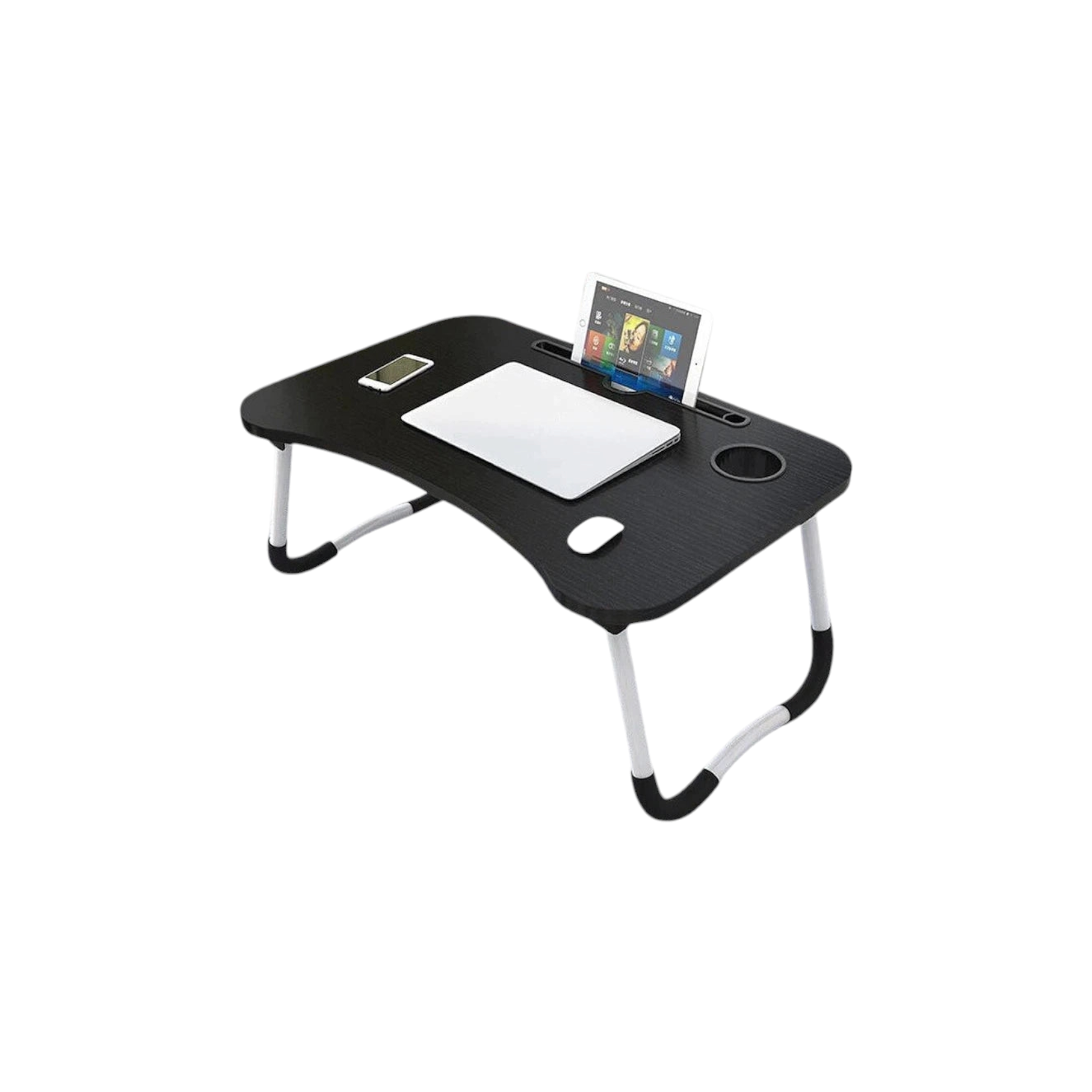 Foldable Laptop Table 60x40x26cm Portable Bed-Sofa Desk Large