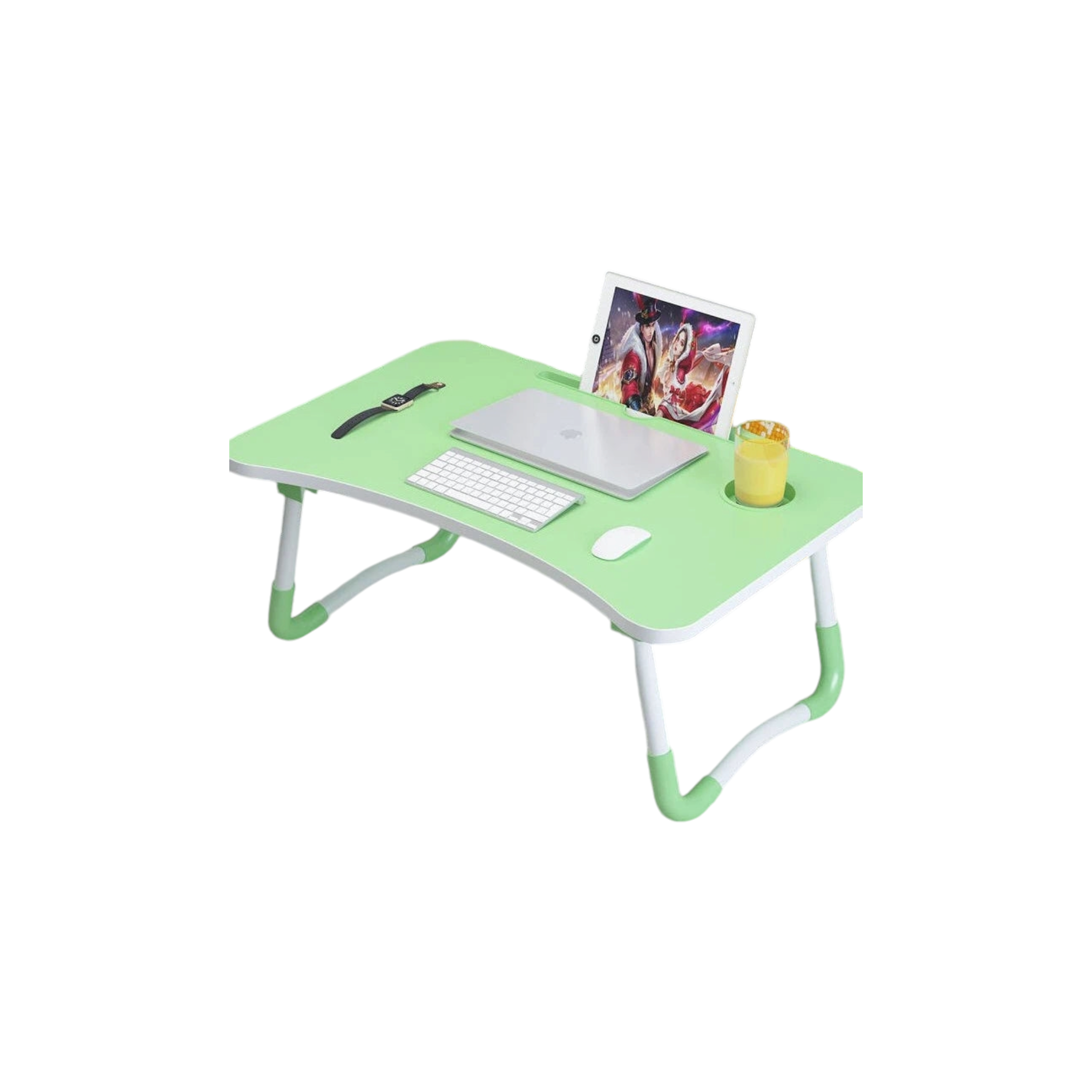 Foldable Laptop Table 60x40x26cm Portable Bed-Sofa Desk Large