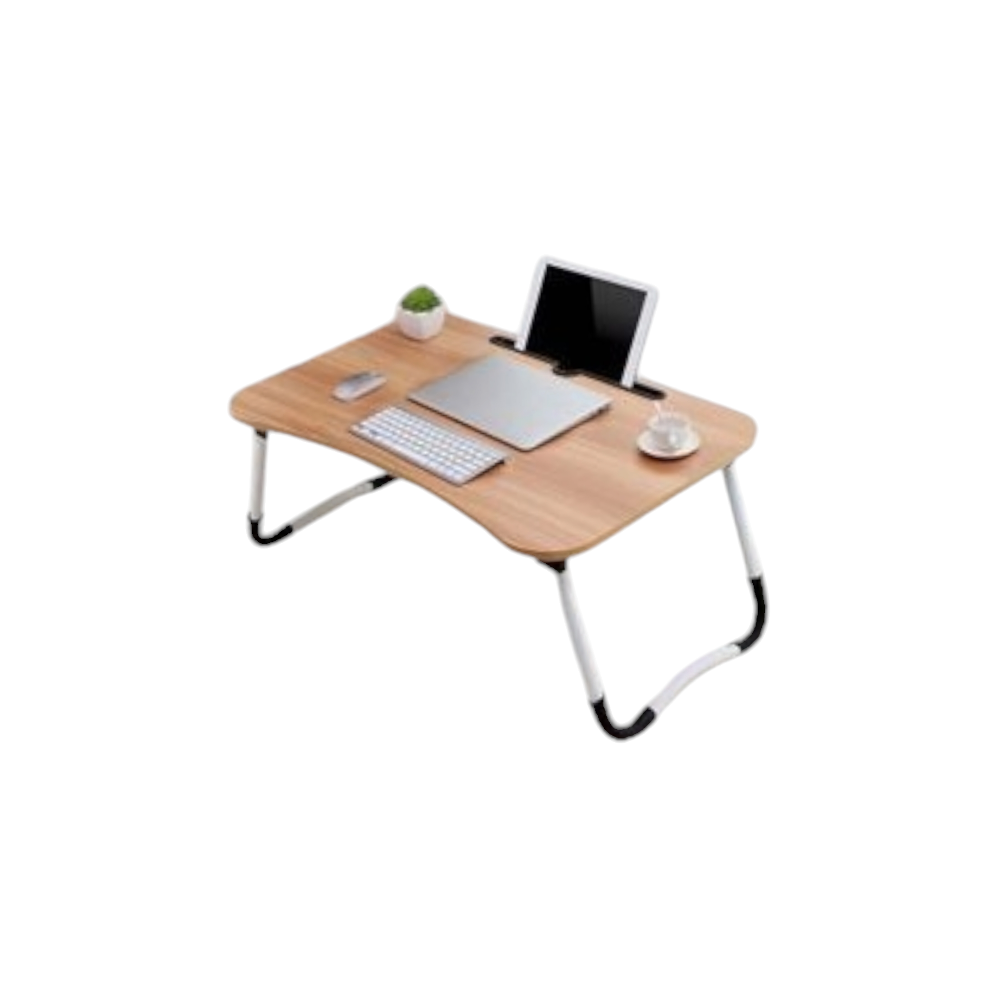 Foldable Laptop Table 60x40x26cm Portable Bed-Sofa Desk Large