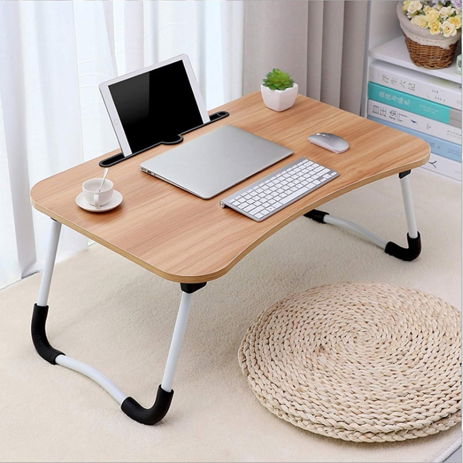 Foldable Laptop Table 60x40x26cm Portable Bed-Sofa Desk Large