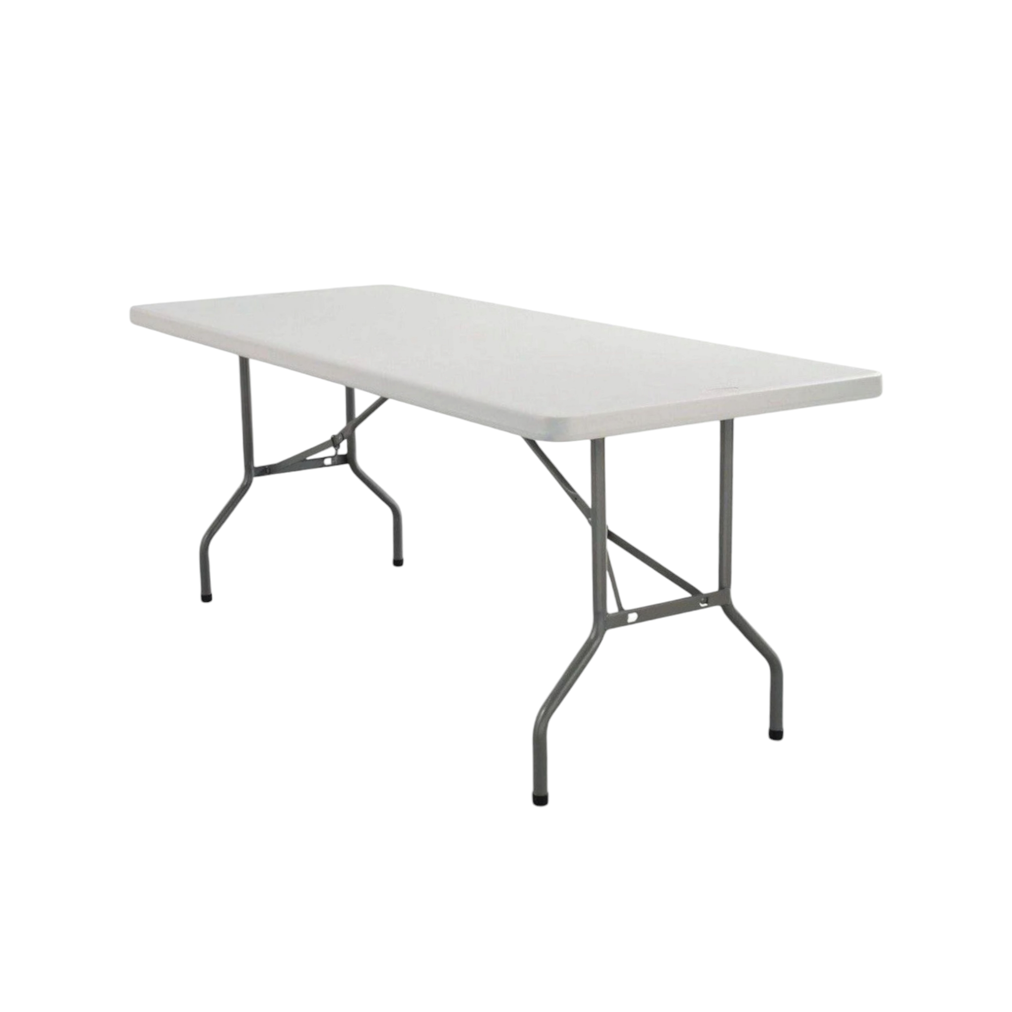 1.8m Folding Trestle Table 6ft White