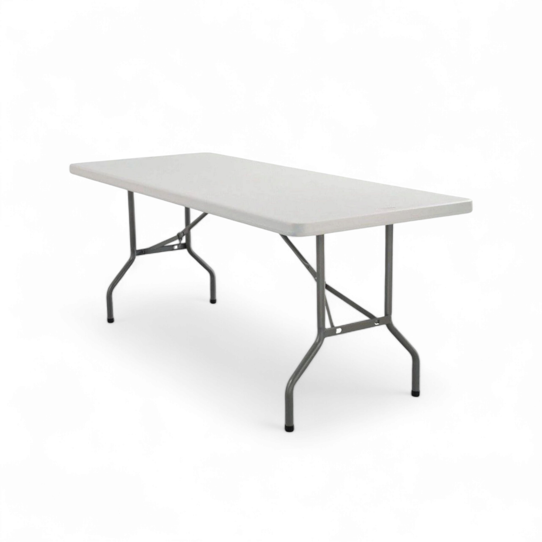 1.8m Folding Trestle Table 6ft White