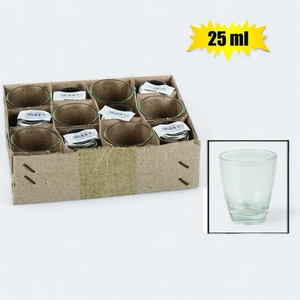 Shot Glass 25ml Tot Measure 1pc