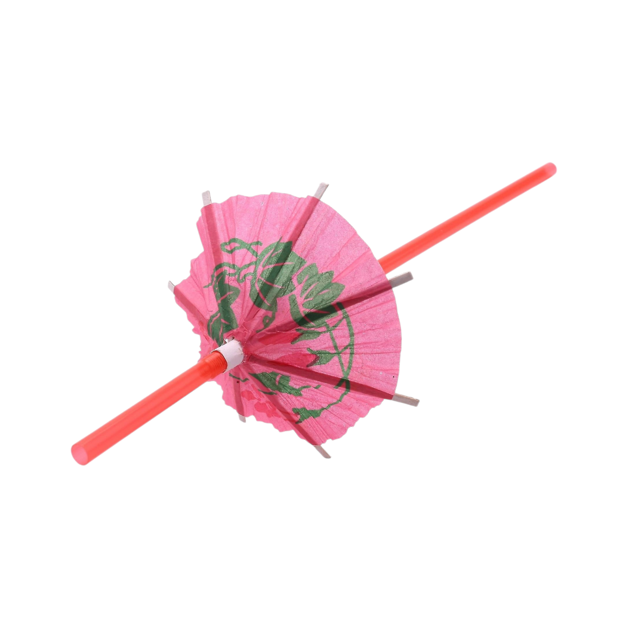 Timesavers Cocktail Party Umbrella Straws Plastic 12pack