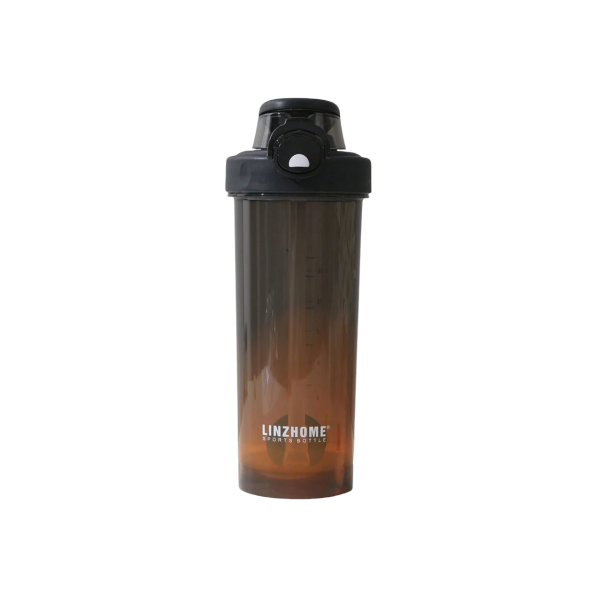 Linzhome Plastic Shaker Bottle with Ball 800ml 1pc