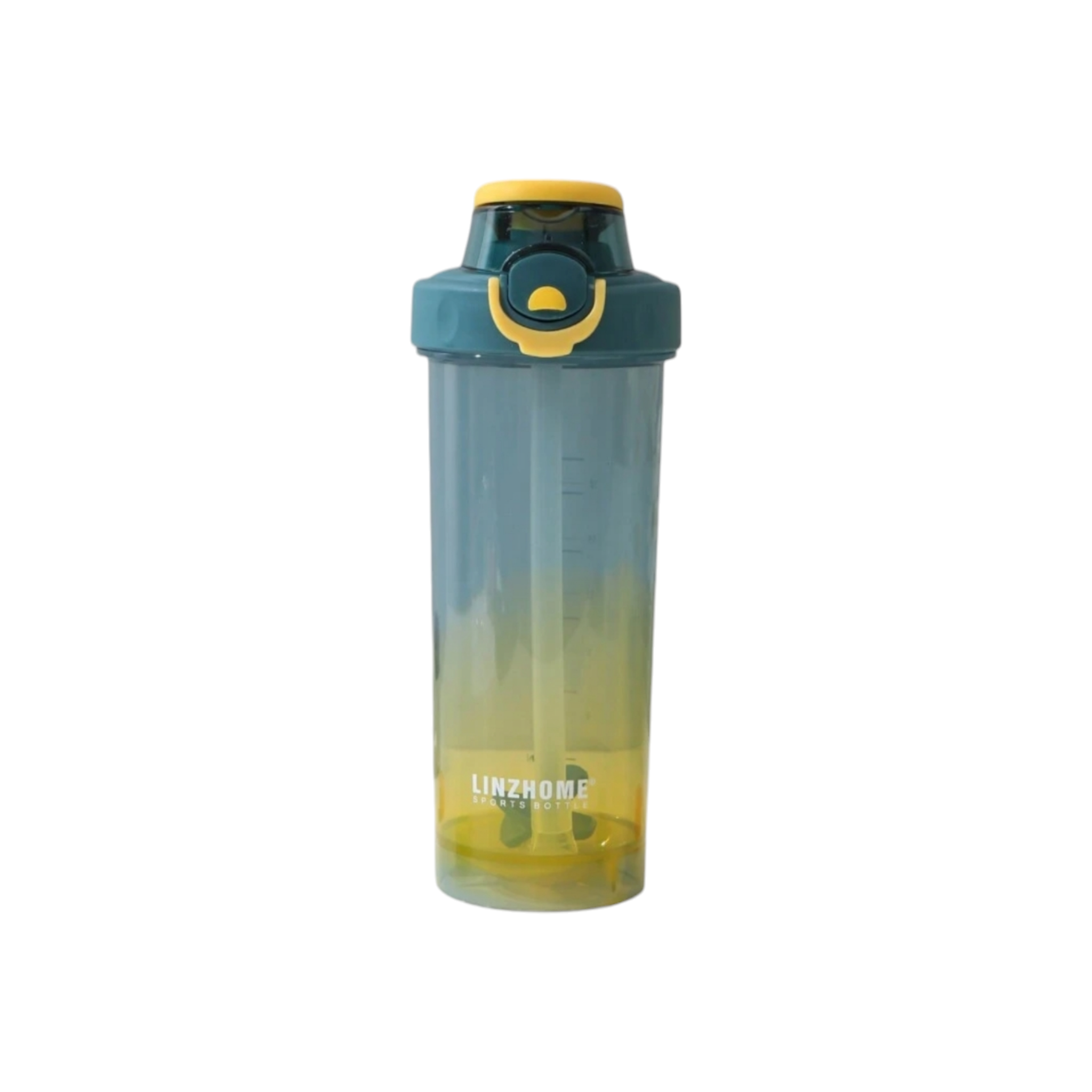 Linzhome Plastic Shaker Bottle with Ball 800ml 1pc