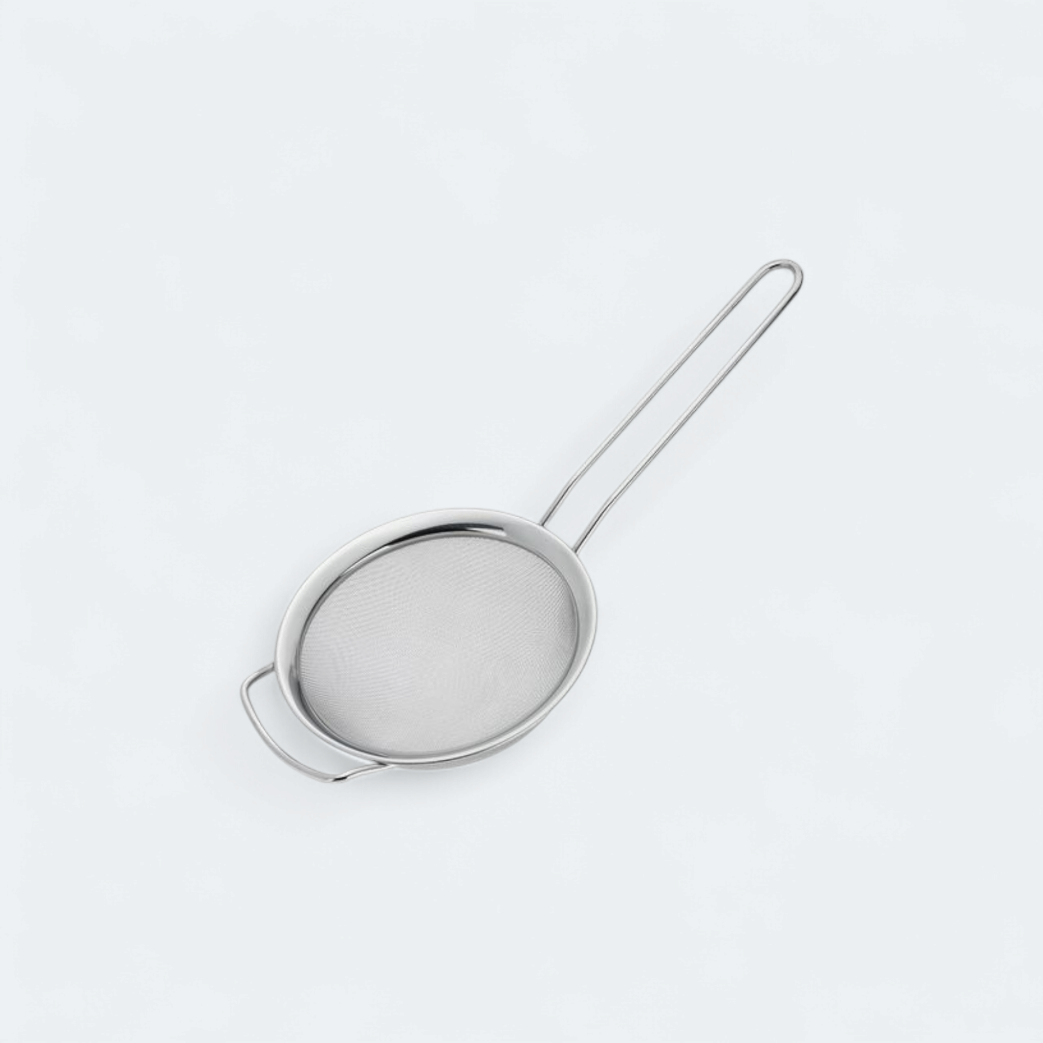 Stainless Steel Strainer 25x8.5cm Fine Mesh with Reinforced Rim and Hang End KG1531