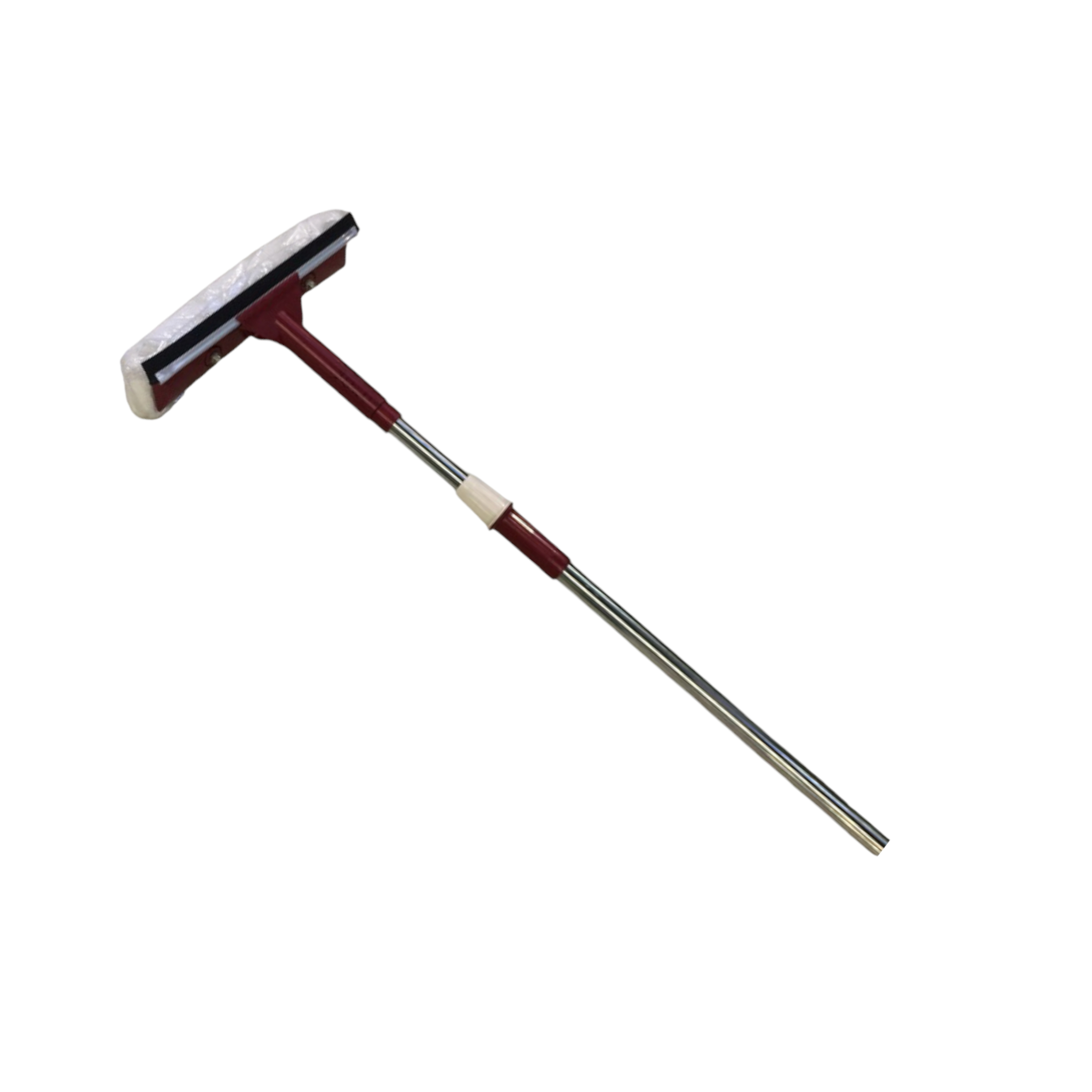 Window Squeegee 2-in-1 Scrubber with Extendable Handle