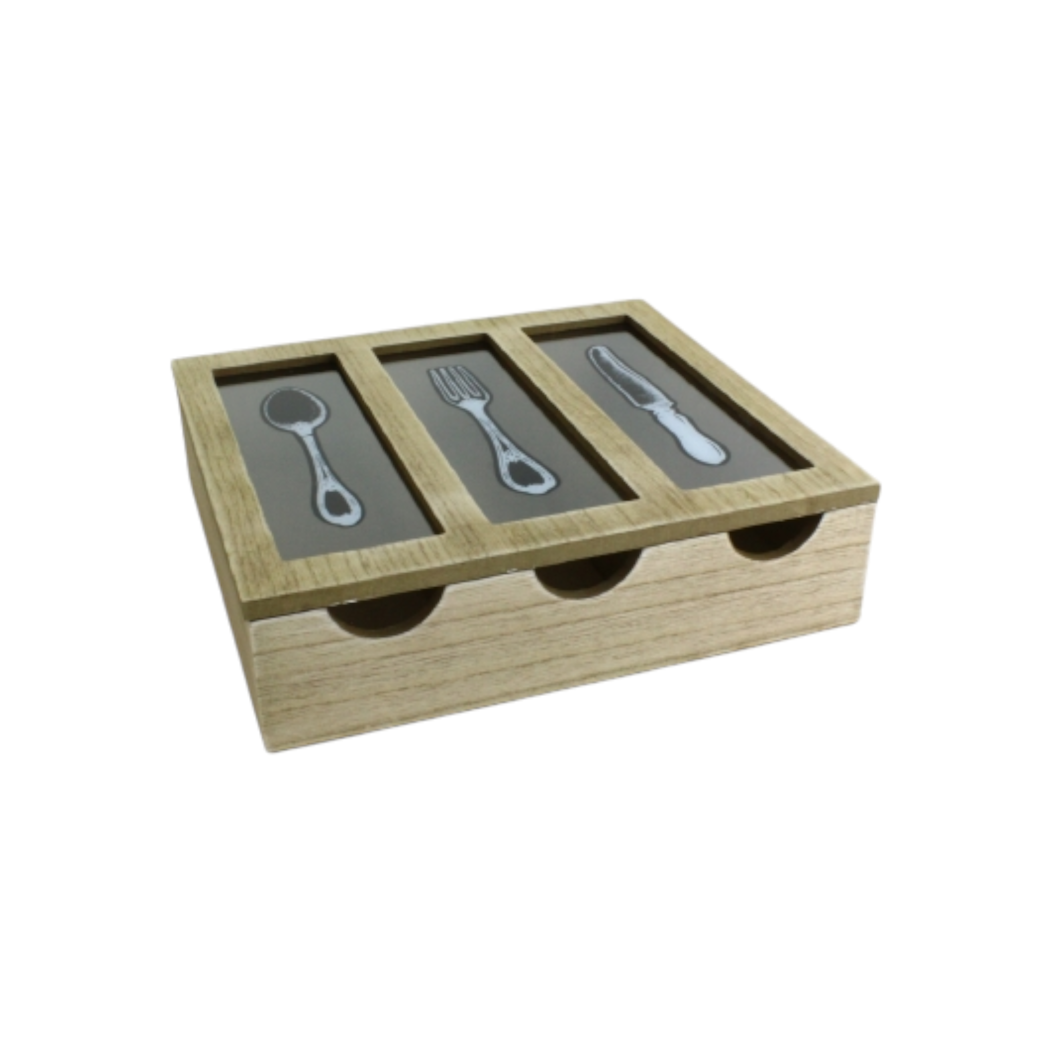 Wooden Cutlery Gift Box XWD020