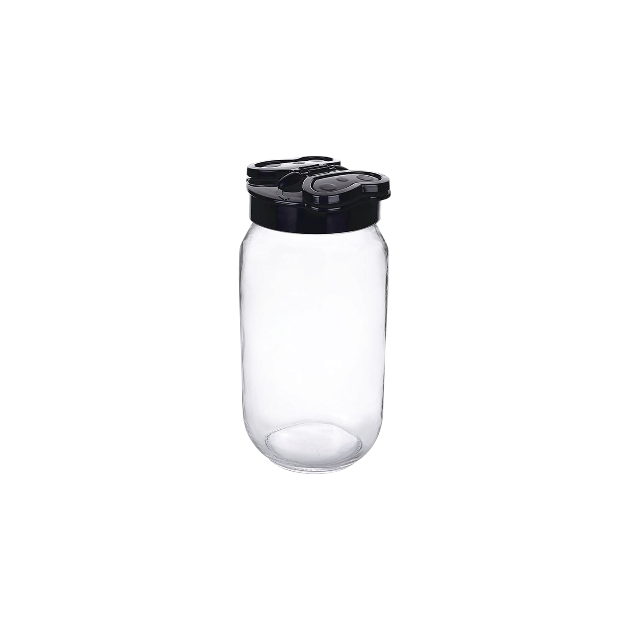 Titiz Glass Jar 1L with Butterfly Flap Lid KC229