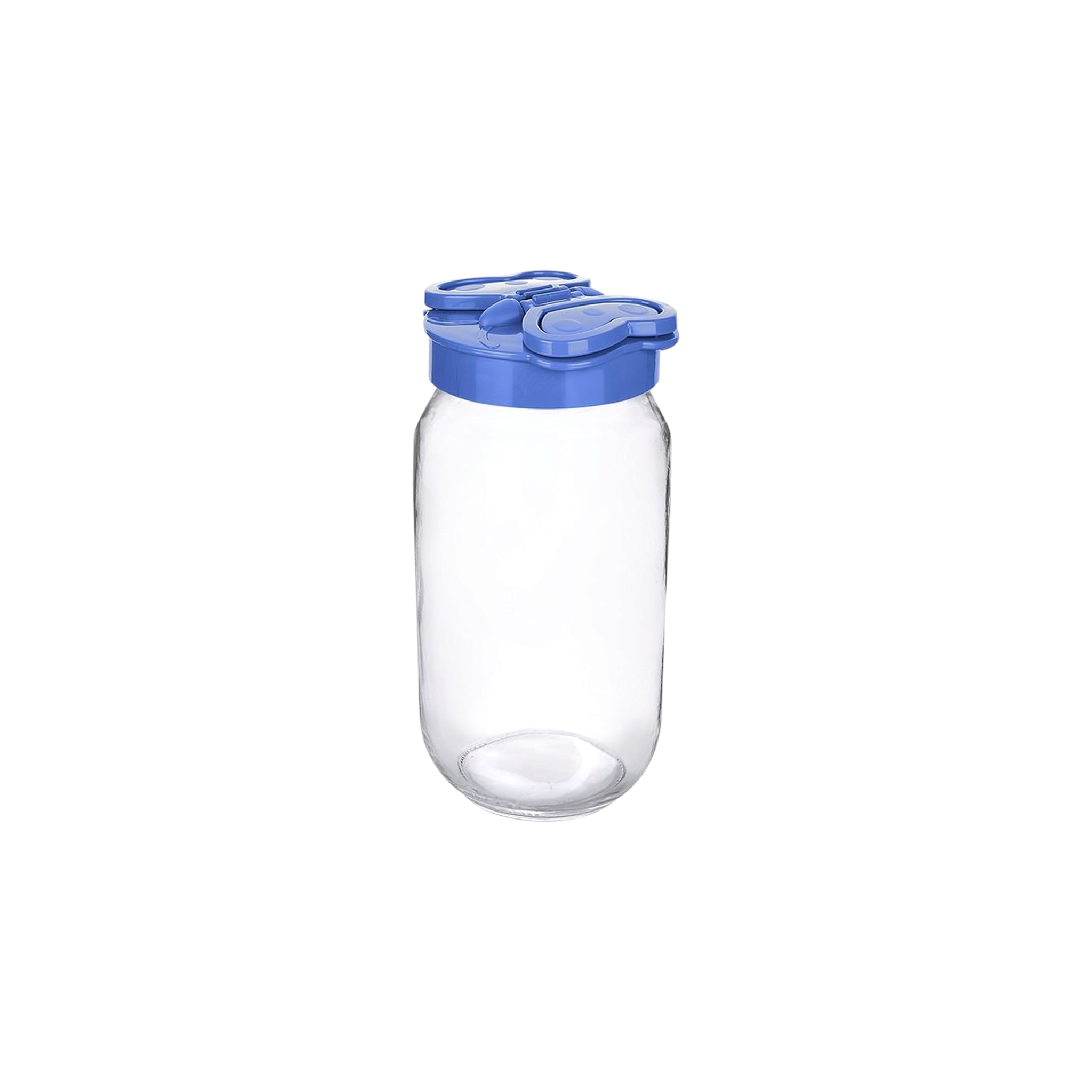 Titiz Glass Jar 1L with Butterfly Flap Lid KC229