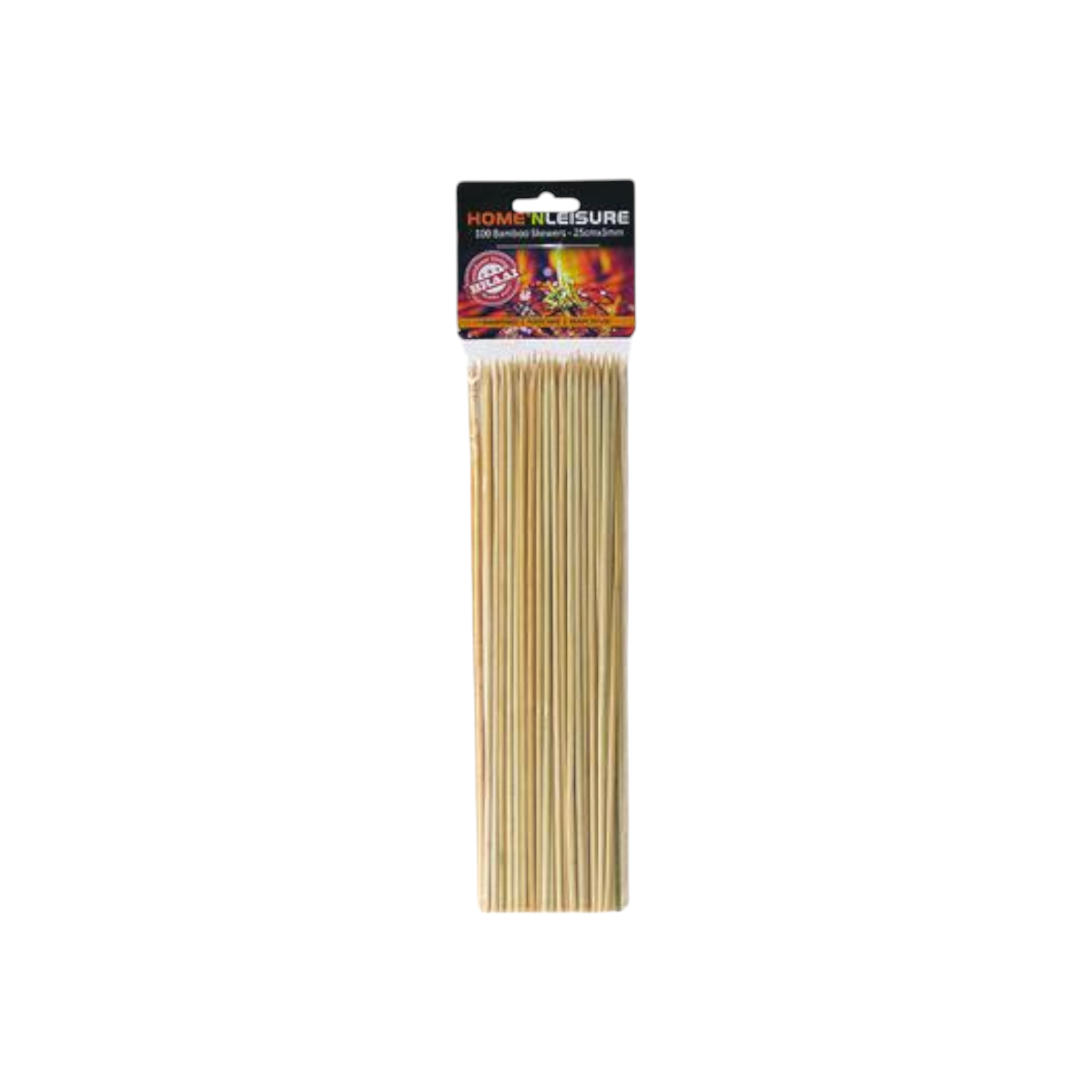 Bamboo Skewers 25cmx3mm 100pack