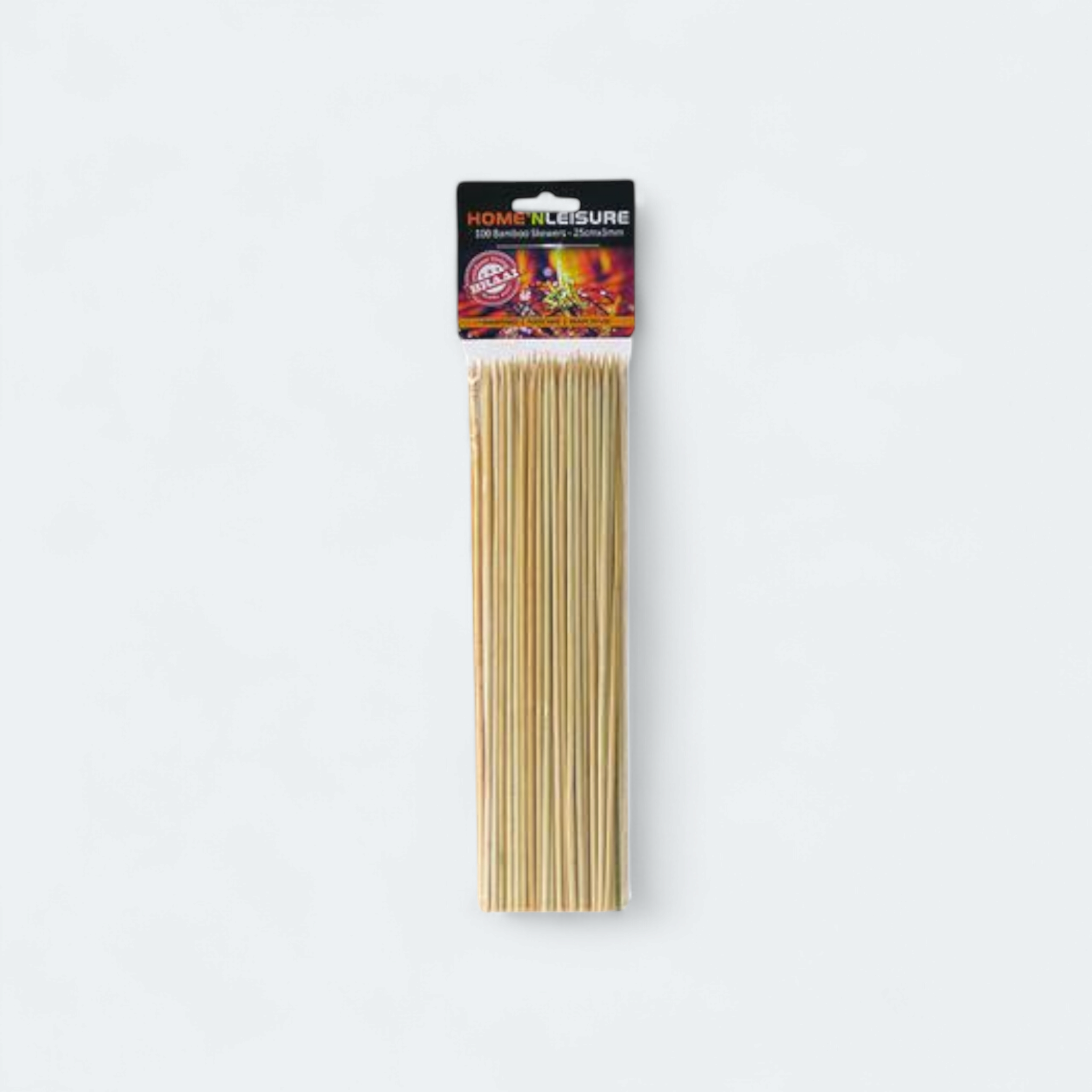 Bamboo Skewers 25cmx3mm 100pack