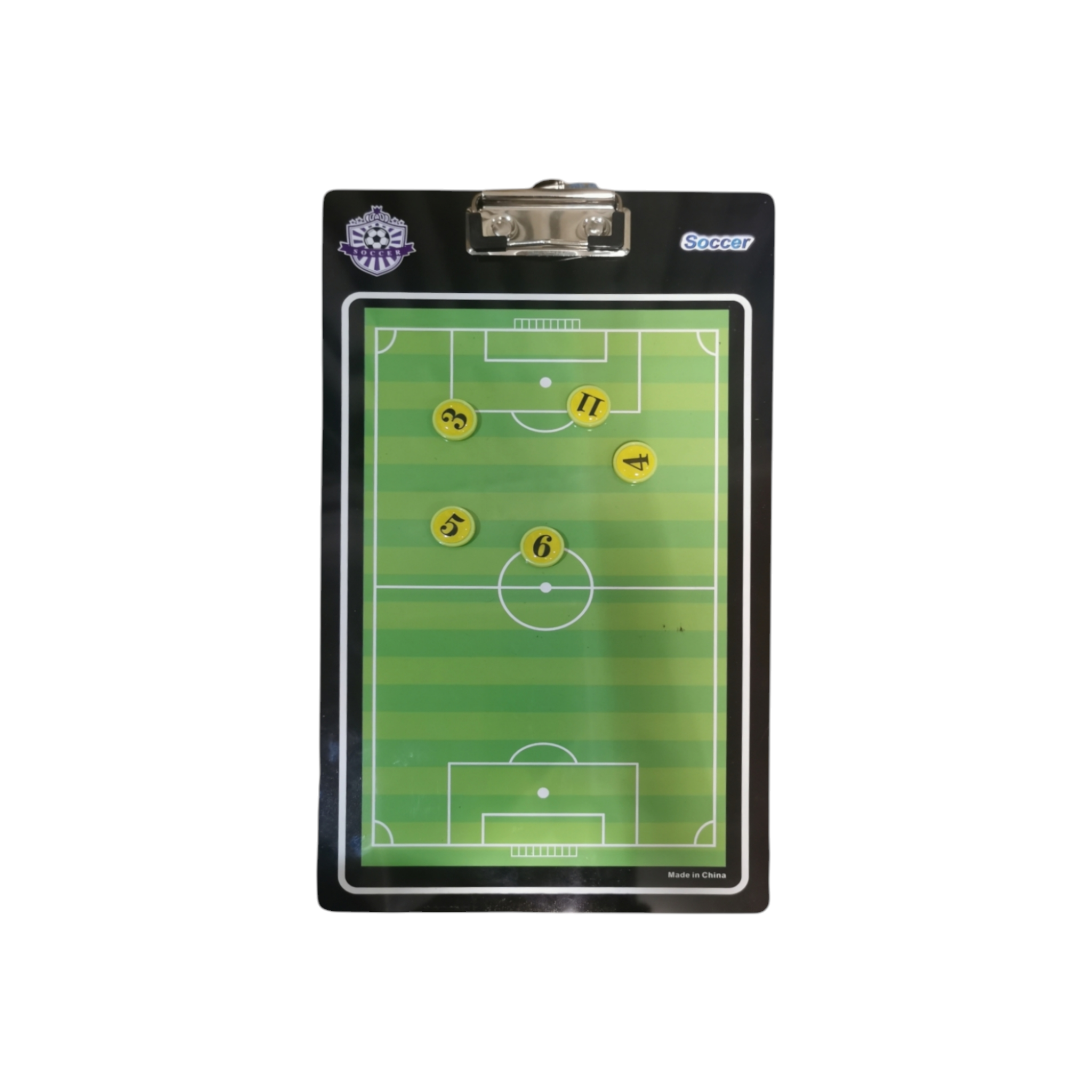 Magnetic Soccer Coaching PVC Board 35x20cm Football