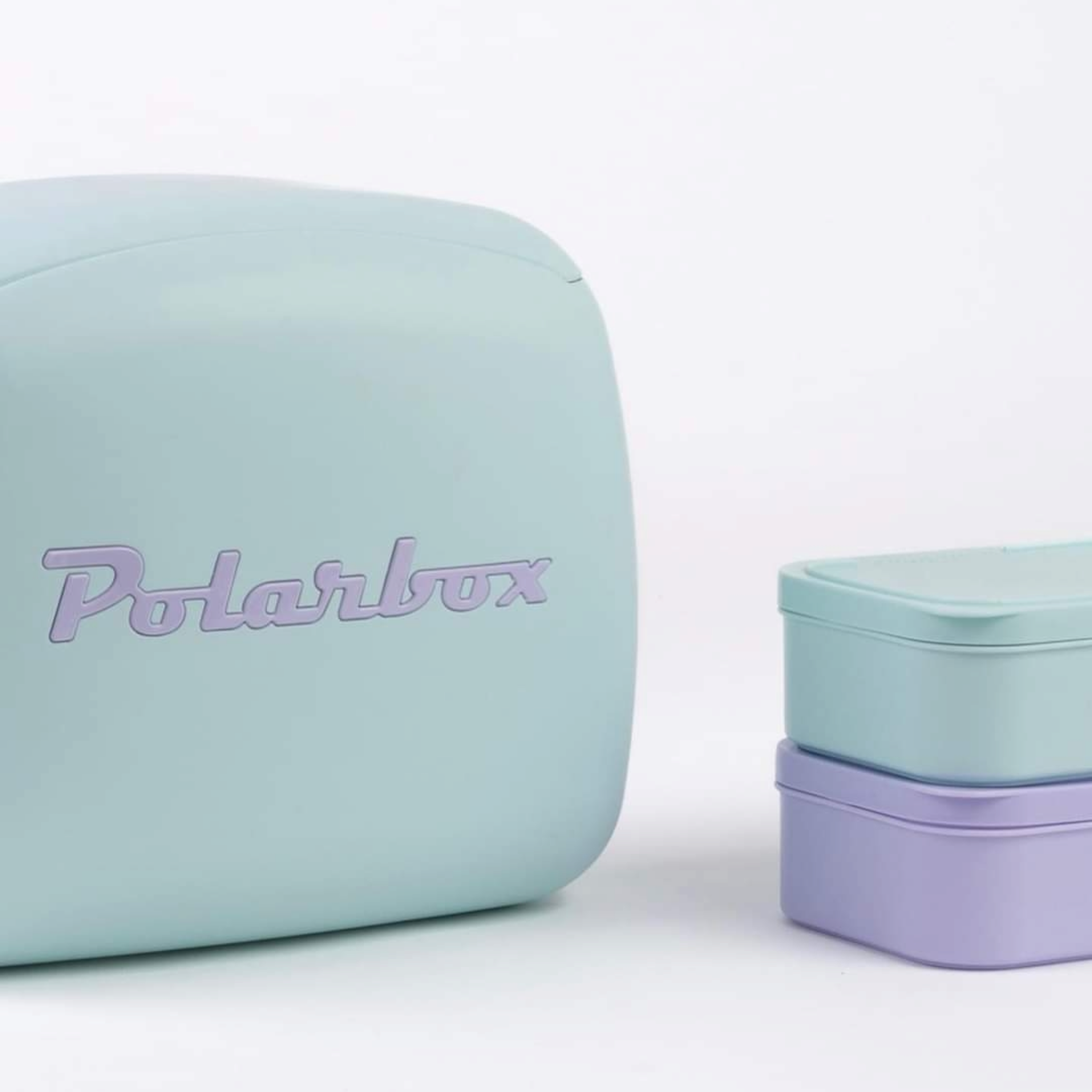 Polarbox 6L Mini Retro Cooler Bag with Two Lunch Box Containers