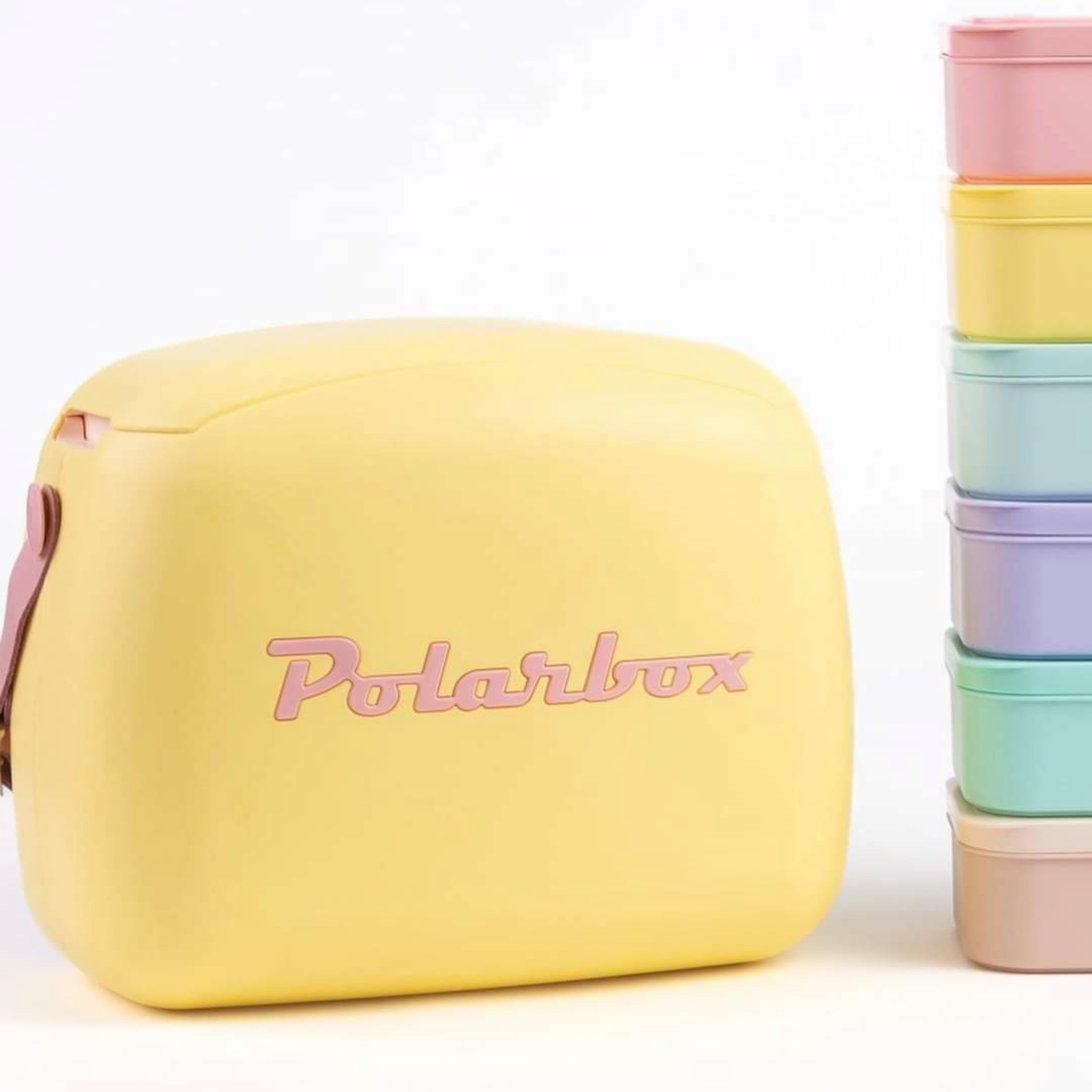 Polarbox 6L Mini Retro Cooler Bag with Two Lunch Box Containers