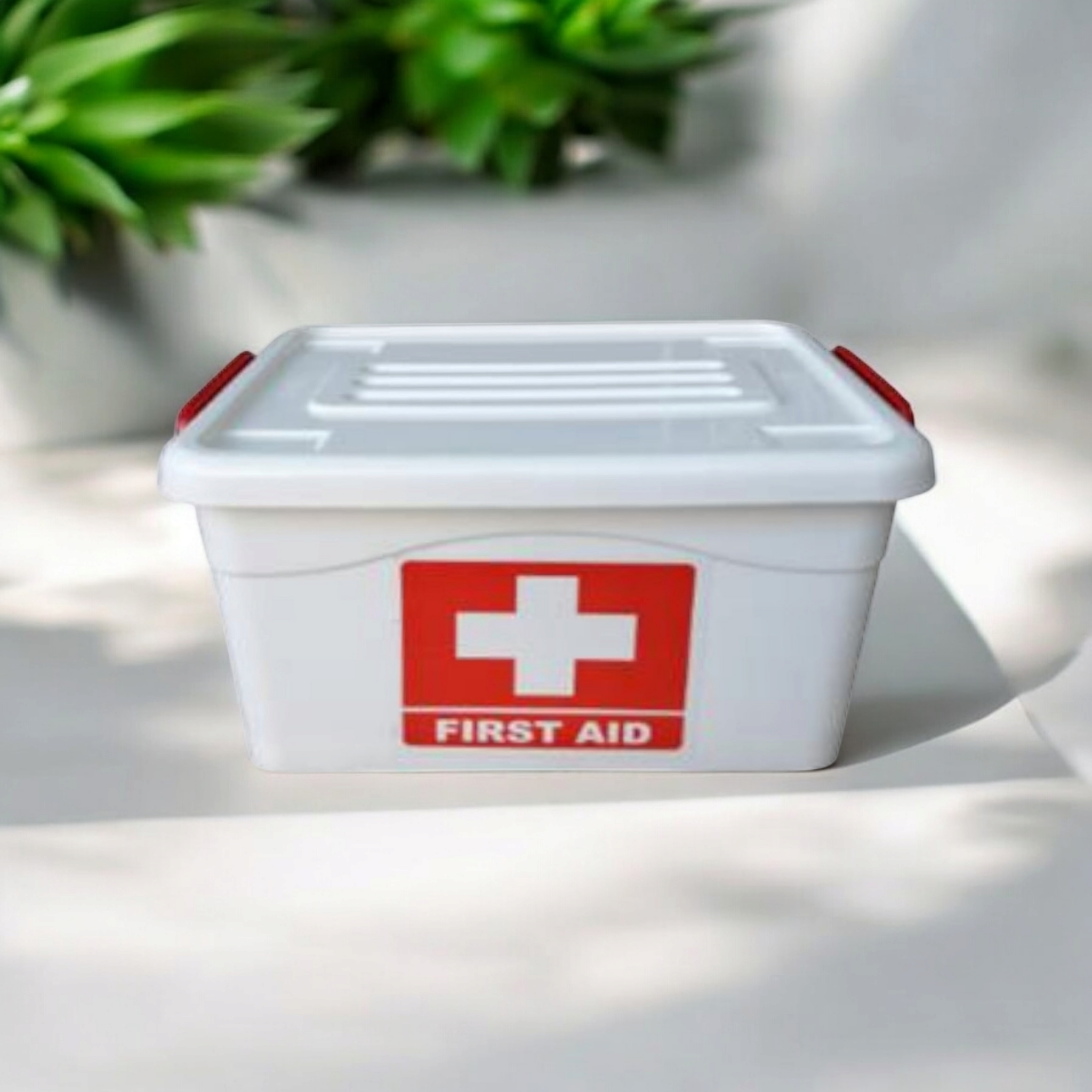 First Aid Storage Box 15L Plastic Nu Ware