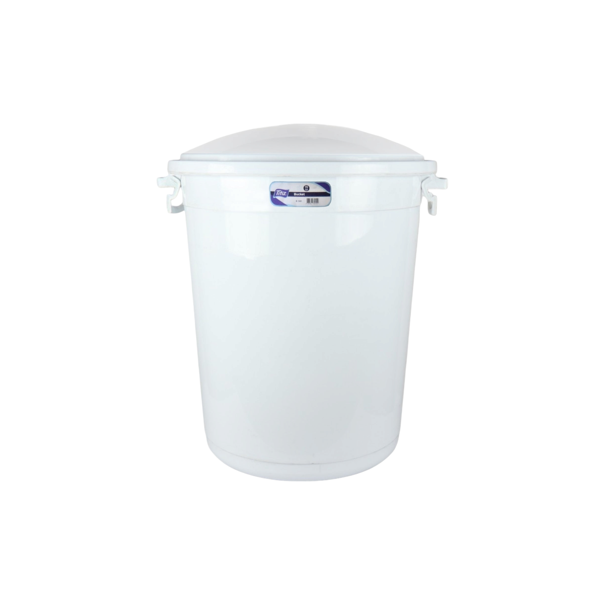 Titiz 70L Plastic Refuse Waste Bin Bucket E-581