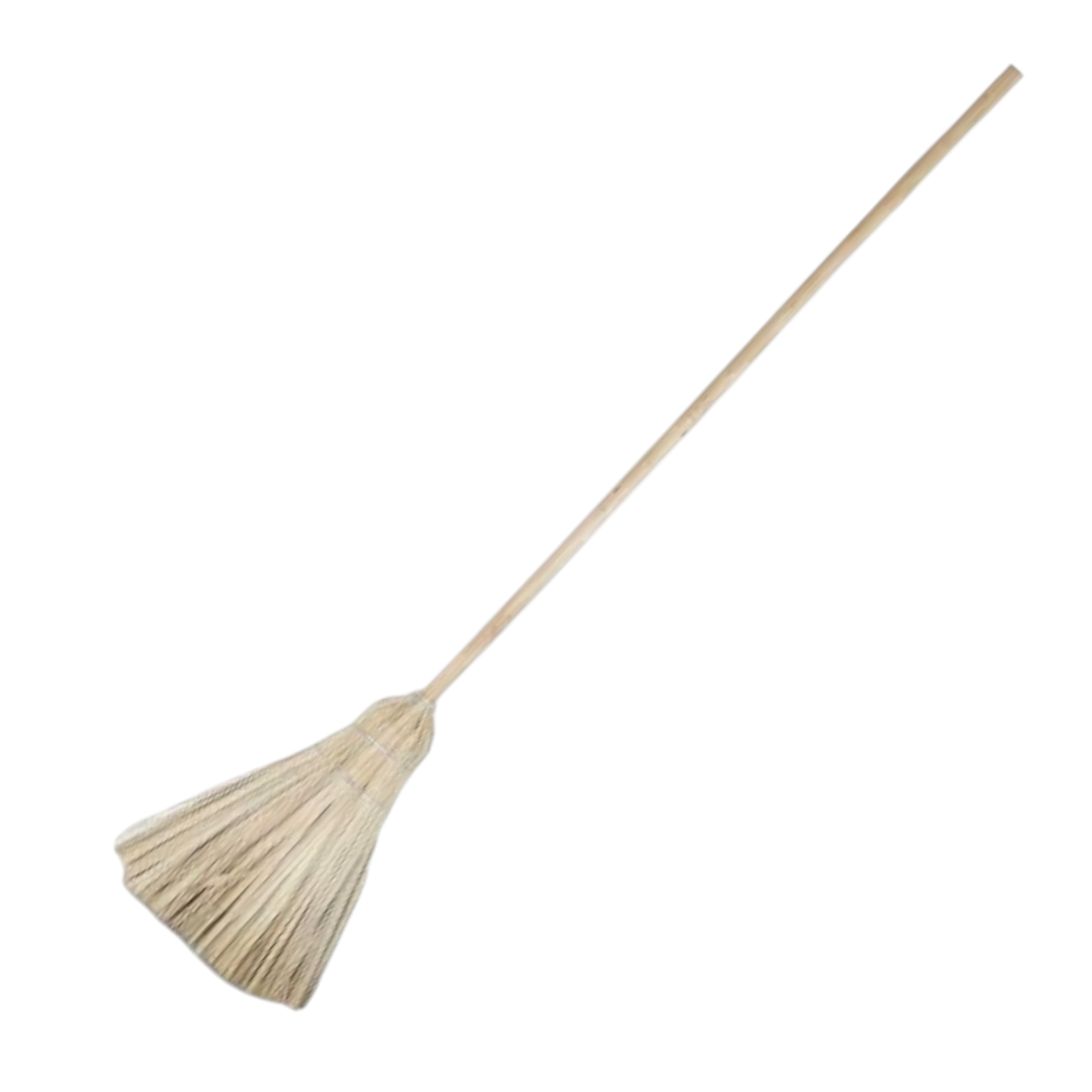 Grass Broom with Wooden Handle