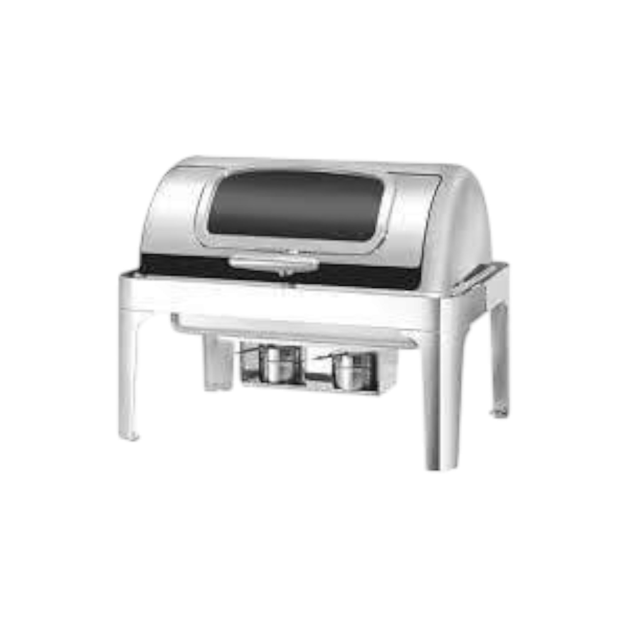 Chafing Dish Fancy Baine Marie Rectangular with Window