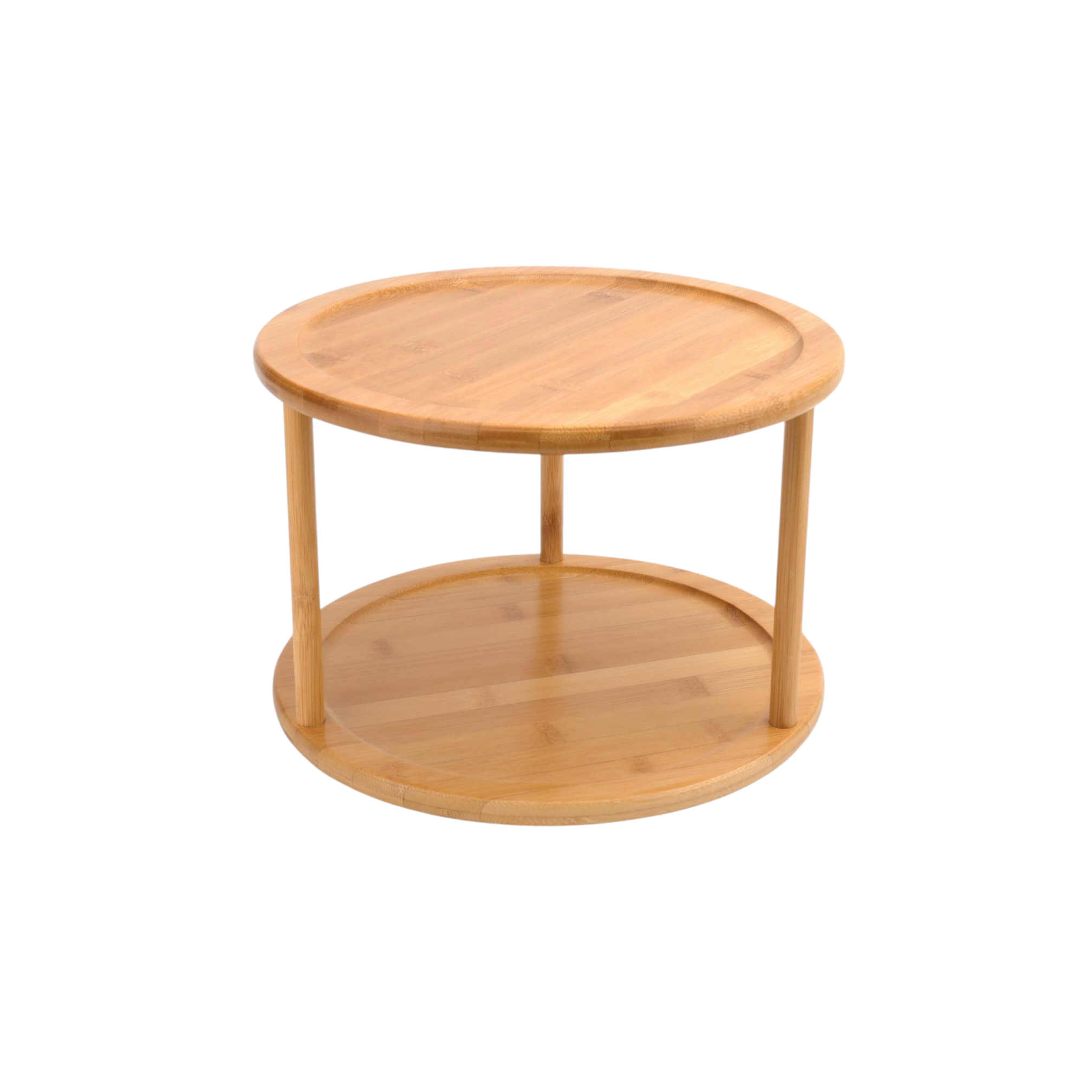 Lazy Susan 2-Tier Turntable Multi Functional 26x18cm 21559