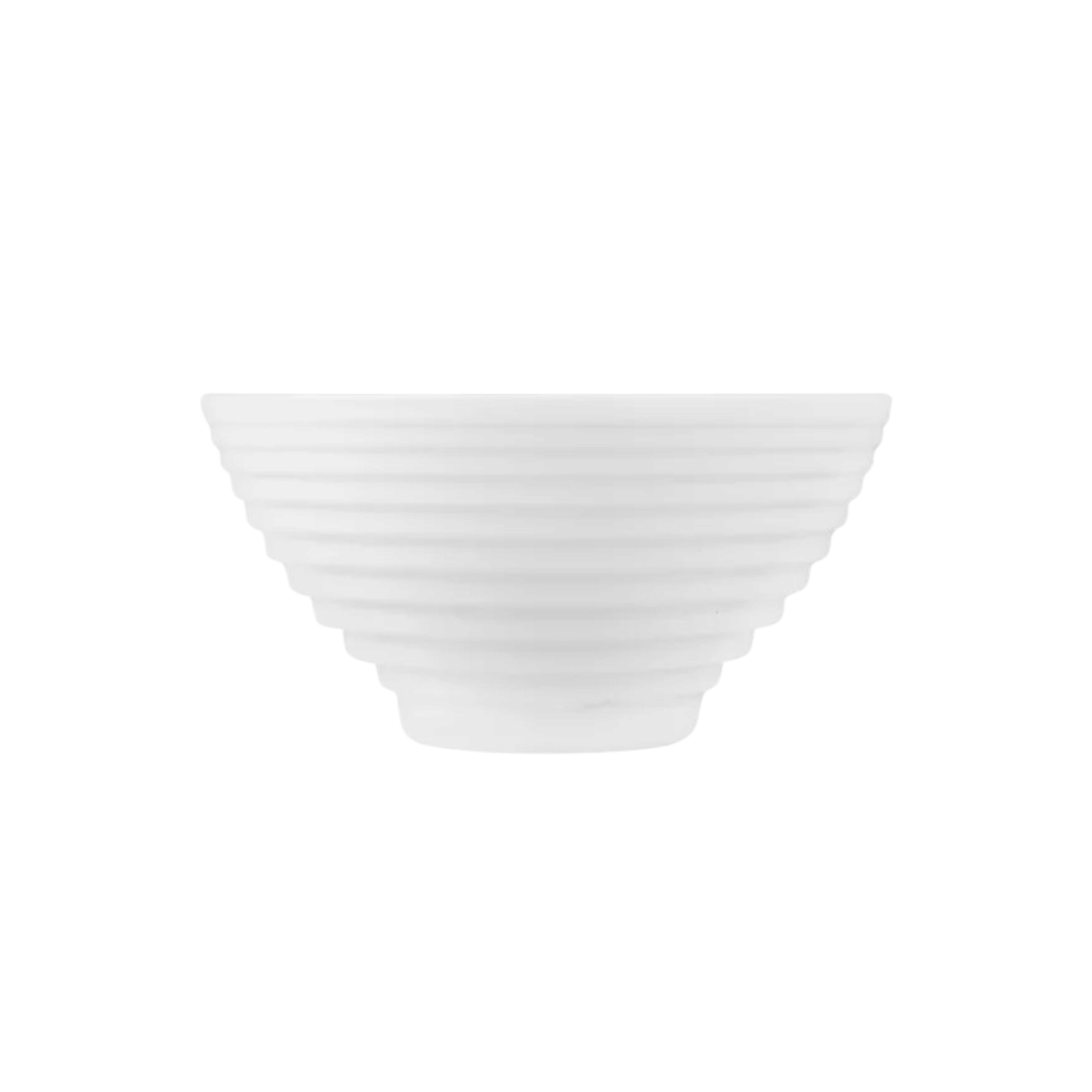 Luminarc Stairo Rice Bowl 12cm White Tempered Glass 40ml 38103