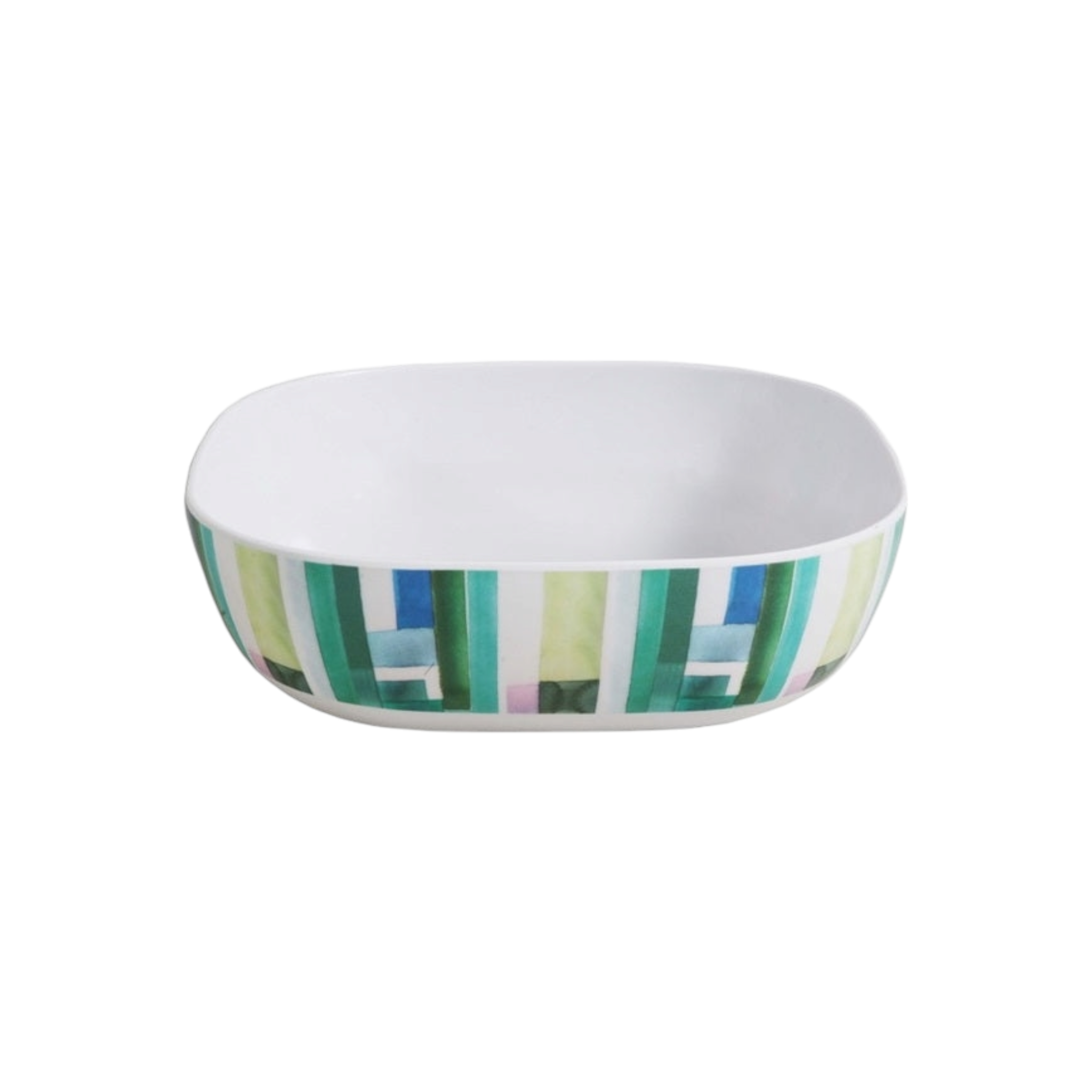 Melamine Print Square Cereal Bowl 13006