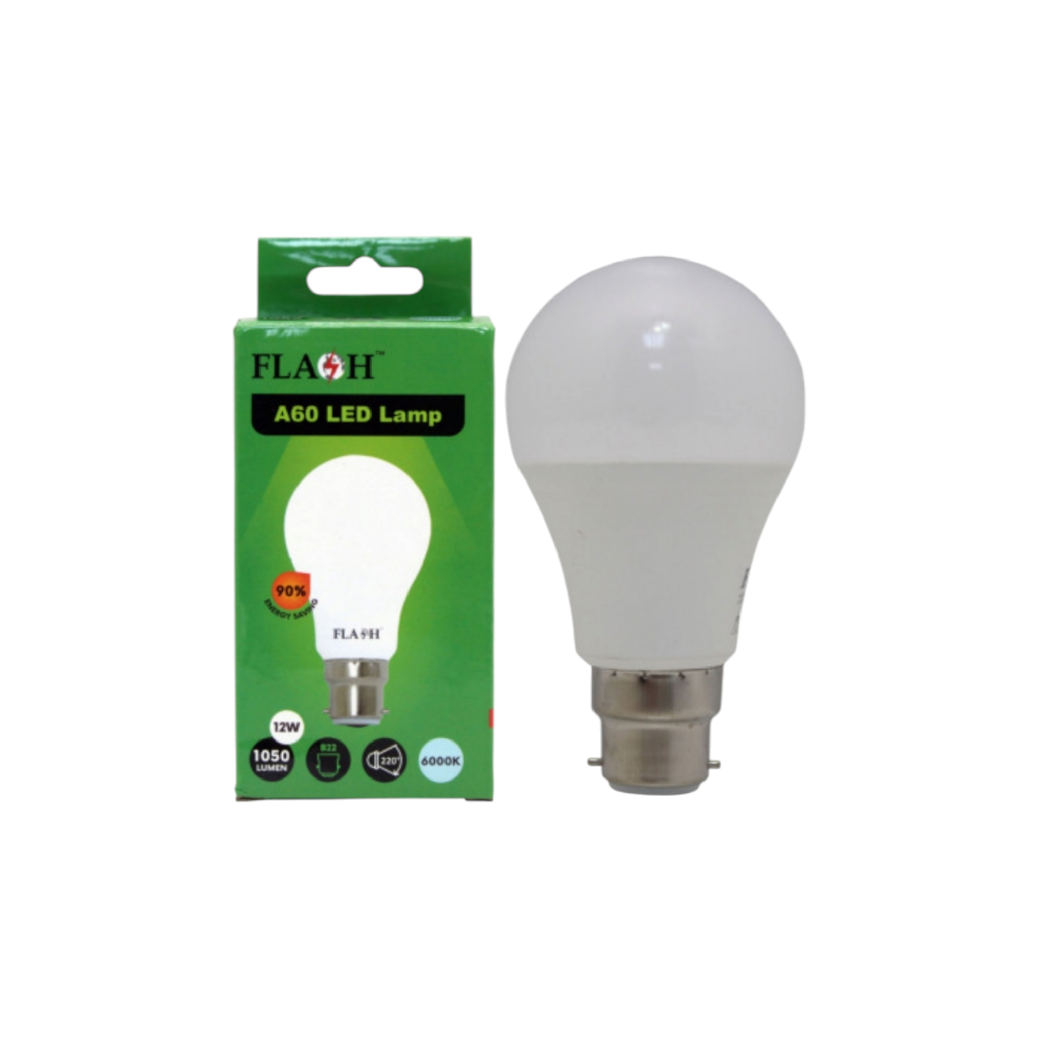 Flash LED Globe Lamp A60 12W