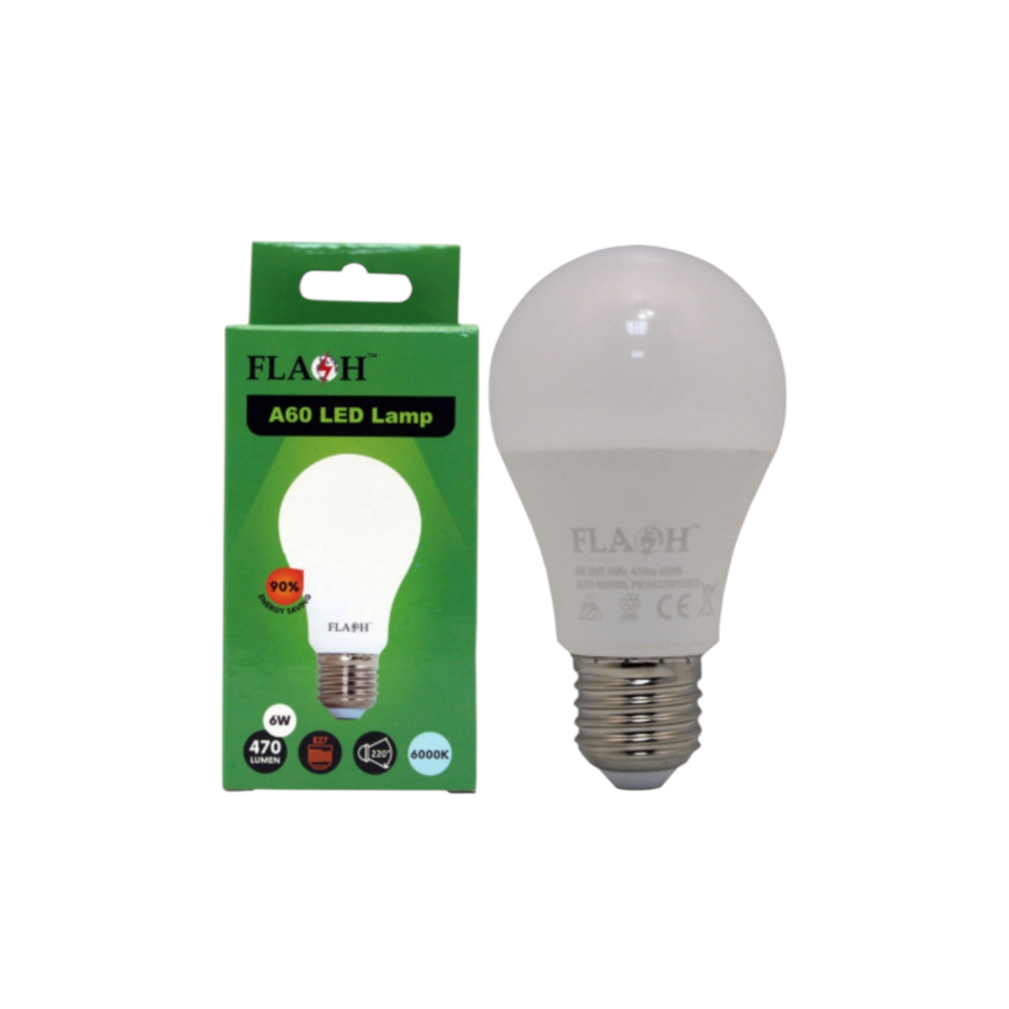 Flash LED Globe Lamp 6W