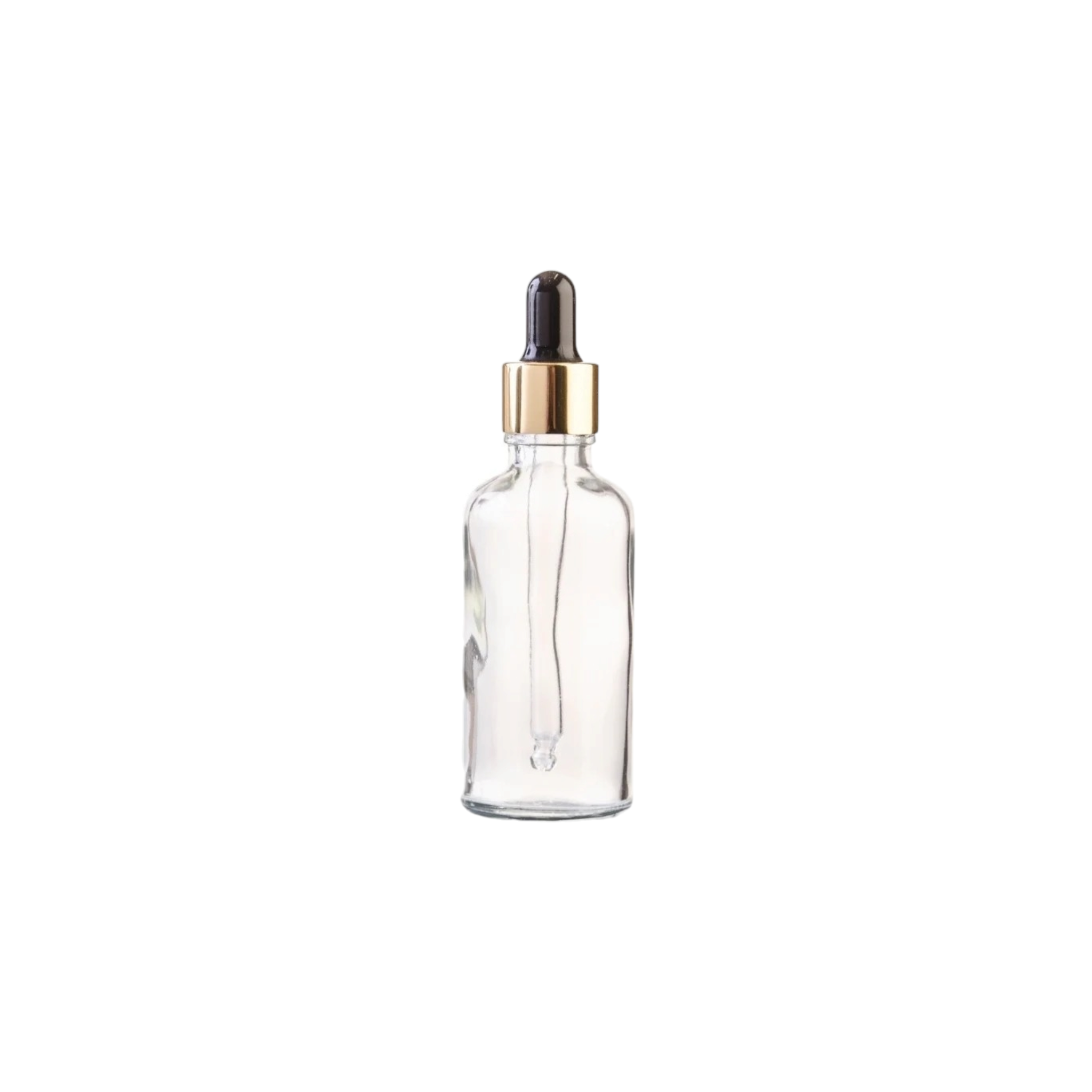 30ml Glass Dropper Bottle Clear with Pipette Lid