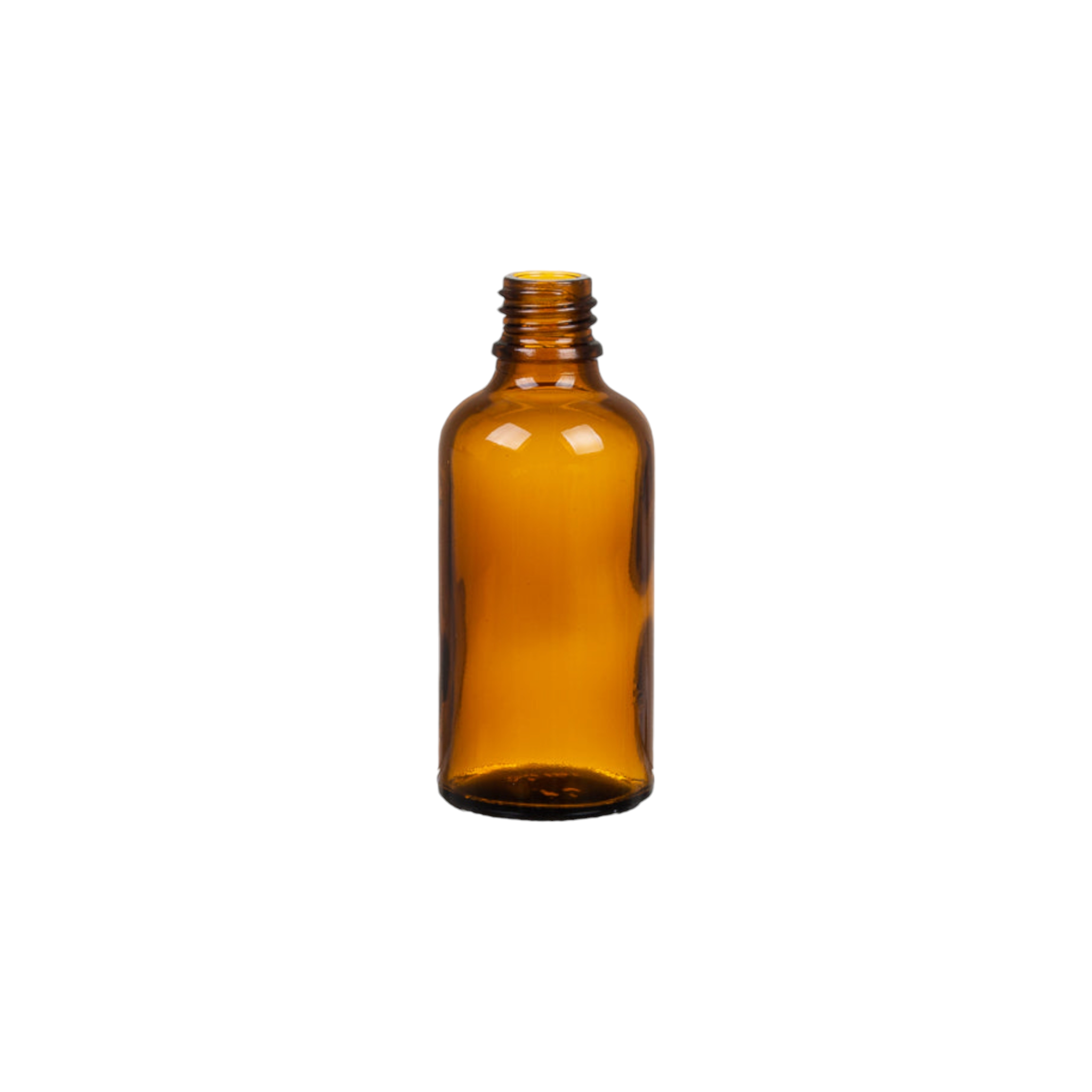 50ml Glass Dropper Bottle Amber Brown Tamper Evident Slow Flow Lid