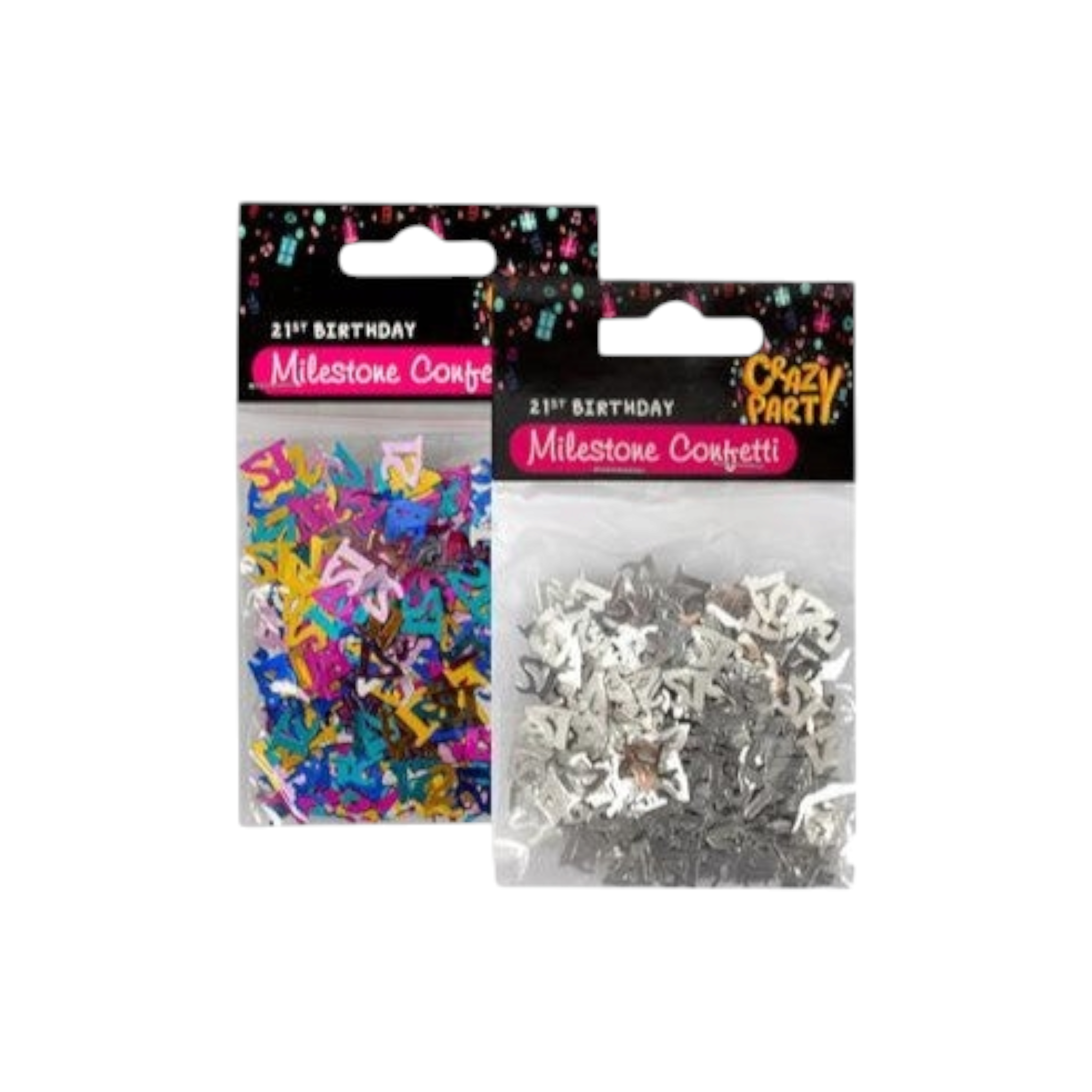 Party Confetti Milestone 21st Birthday 15g