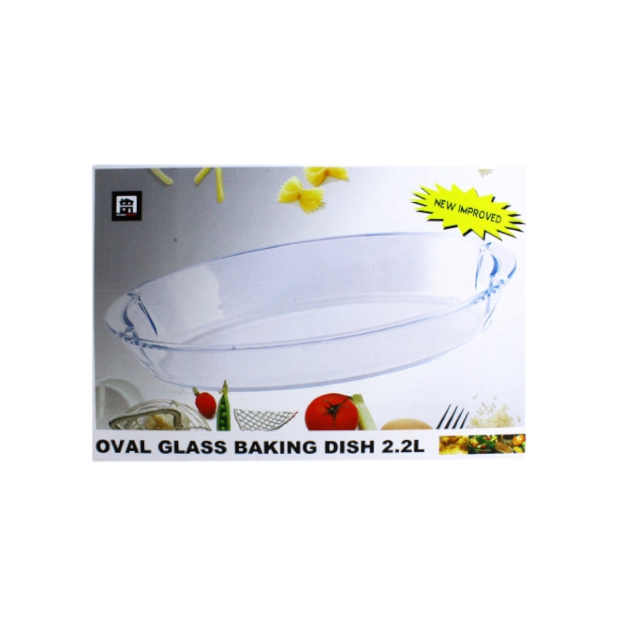 Oval Glass Baking Dish 2.2L GLJ768