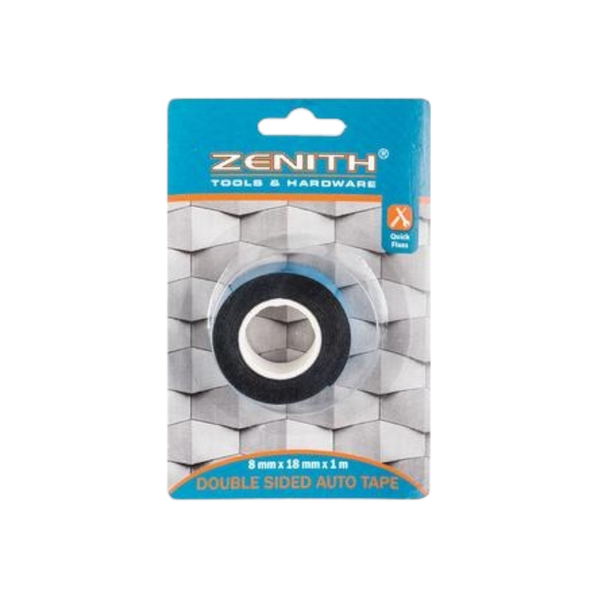 Zenith Double Sided Auto Tape 0.8x18mmx1m