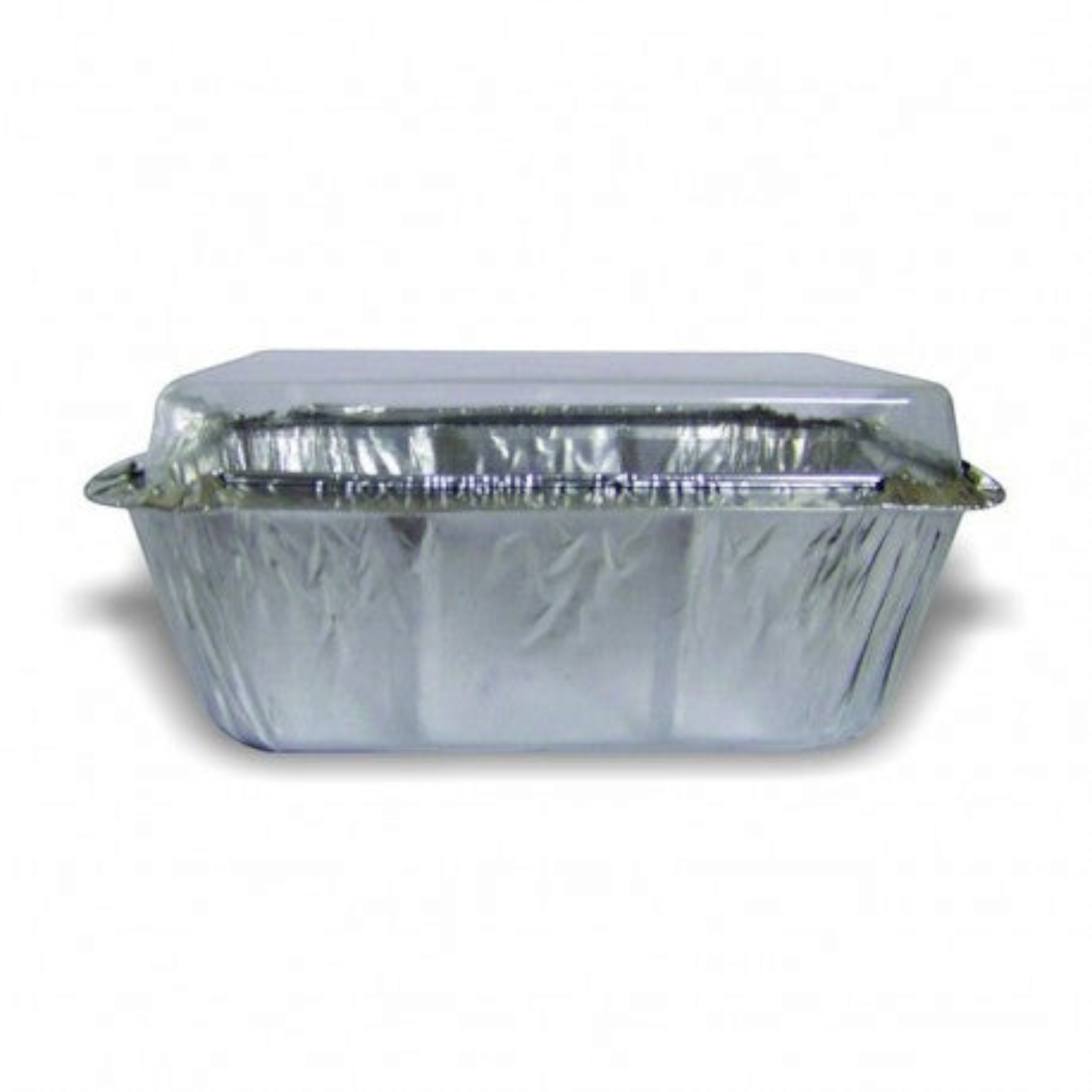 Aluminum Foil Takeaway Container Tub Disposable FG-413PD with PET Clear LID 4133 1pc