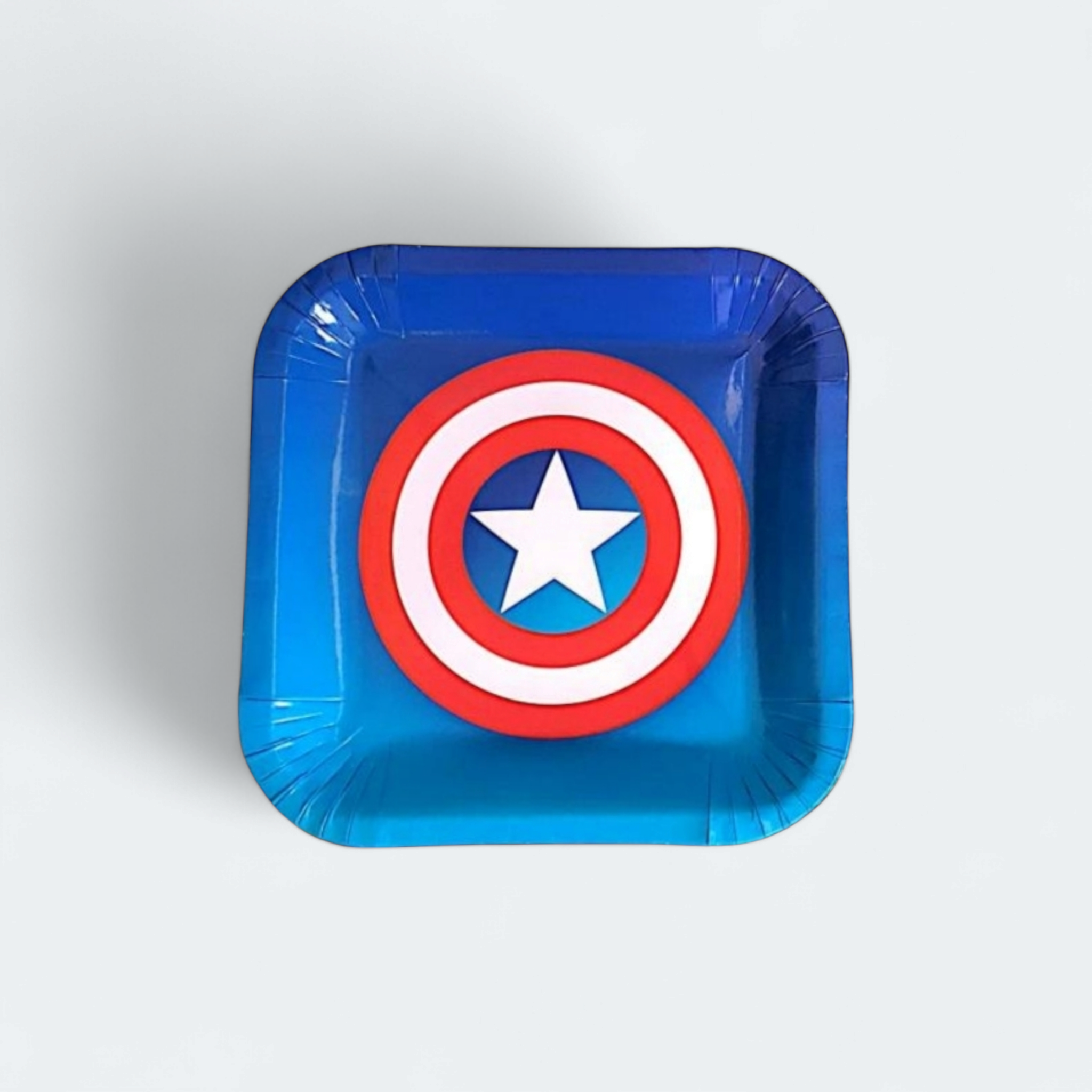 Disney Avengers Party Paper Plate Square 7inch 10pack