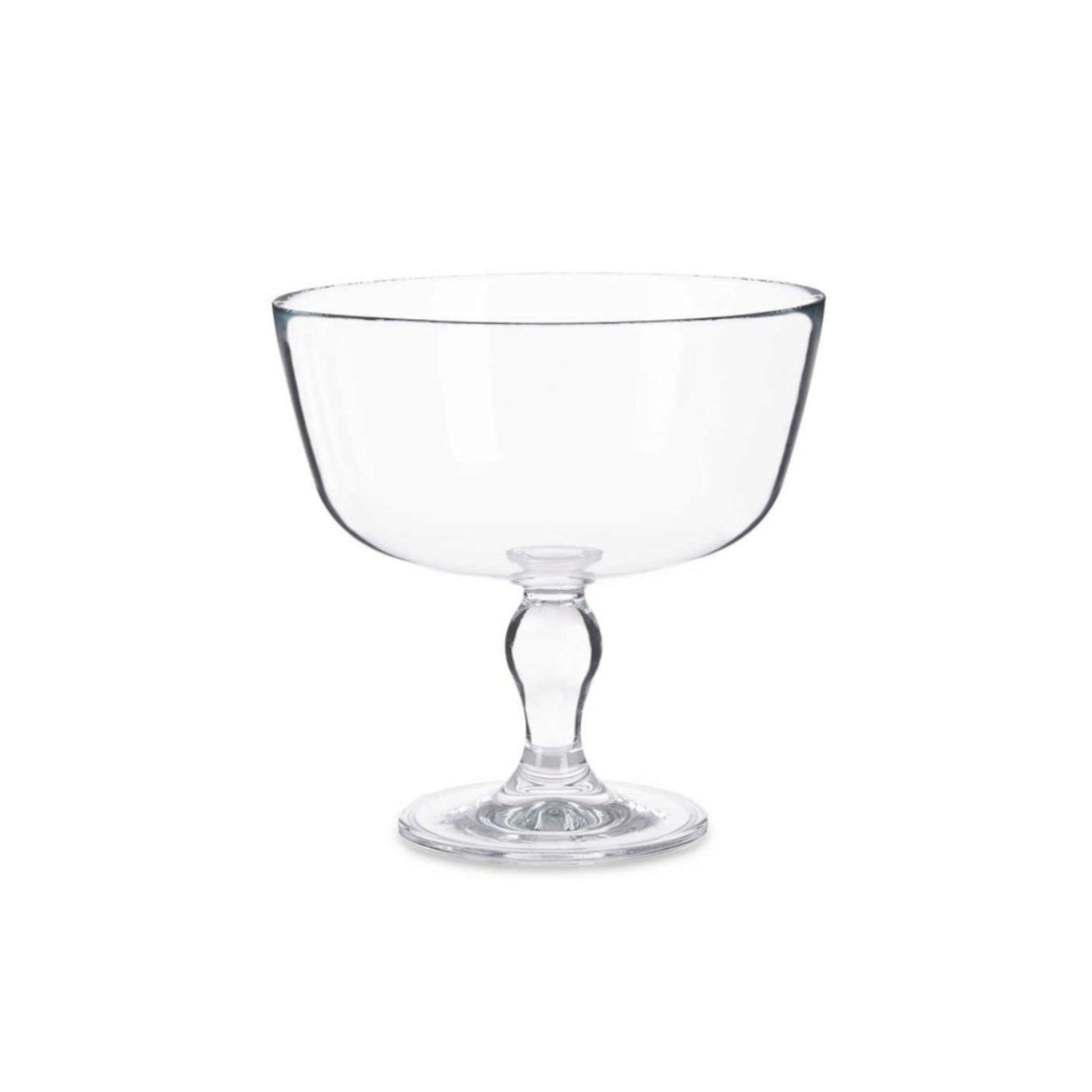 Pasabahce Petite Patisserie Glass Trifle Serving Dish Bowl 22cm on Footed Stand 24237
