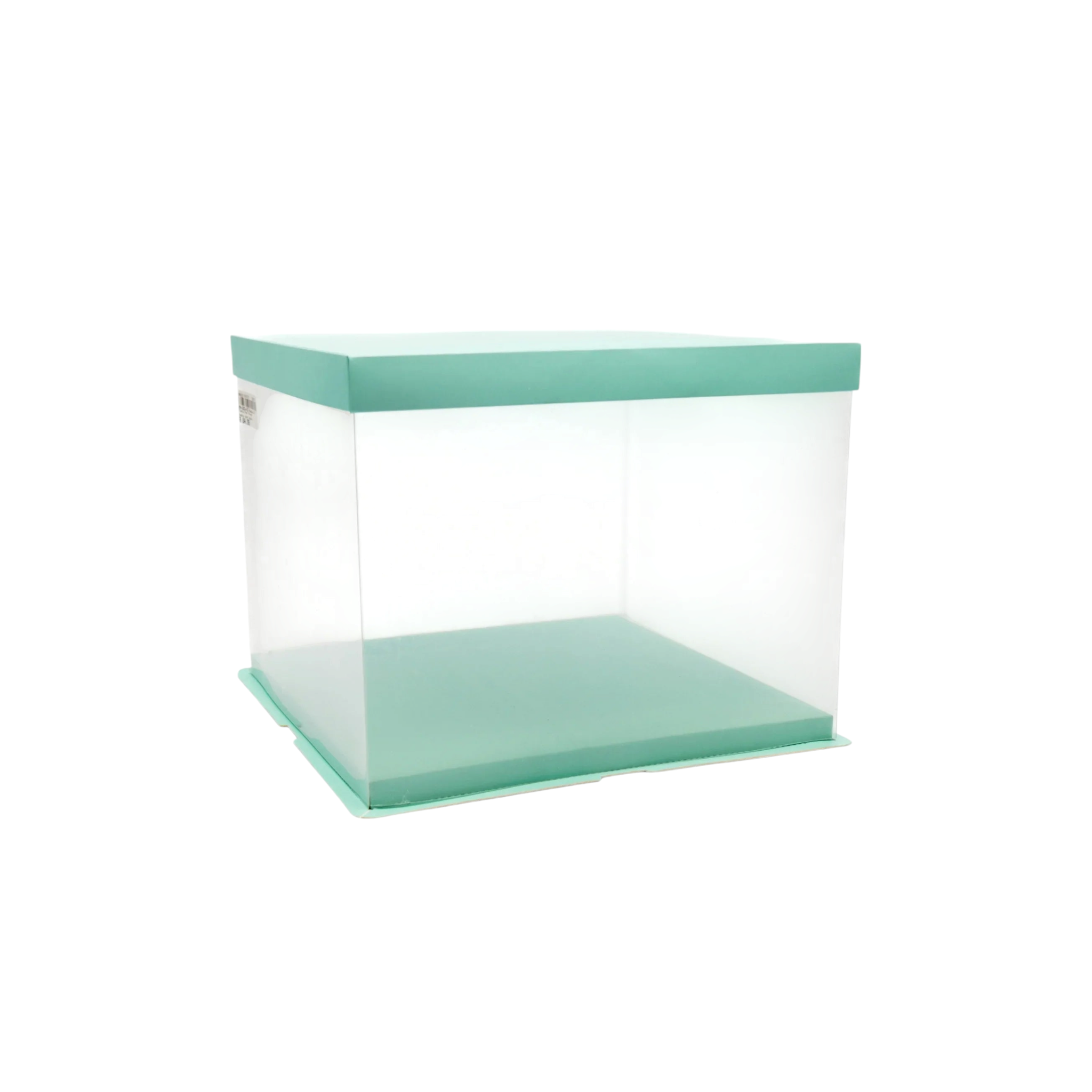 Plastic PVC Gift Box Transparent Square Heigthened