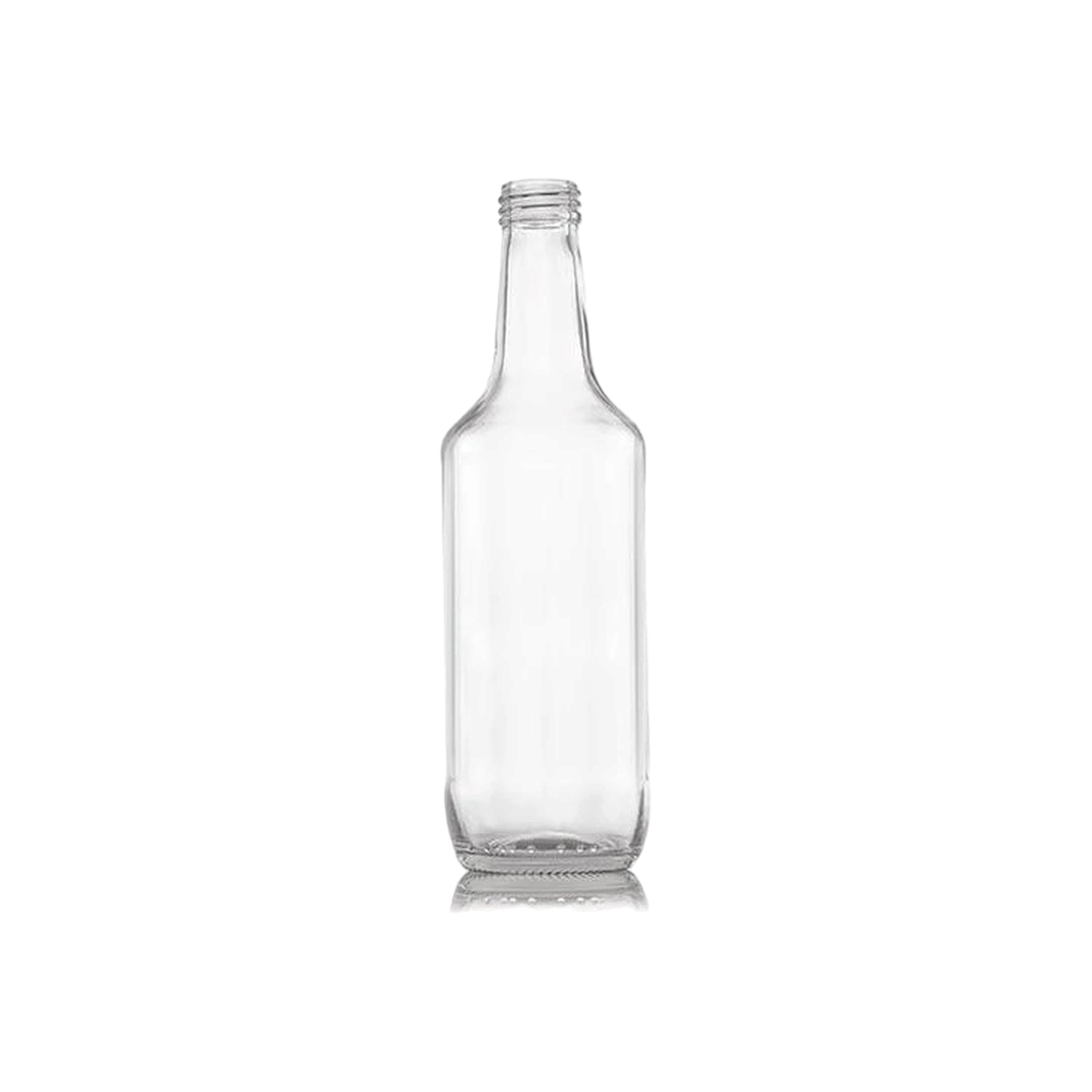 Consol 250ml Glass Worcester Sauce Bottle 250ml with Black Lid BN0723