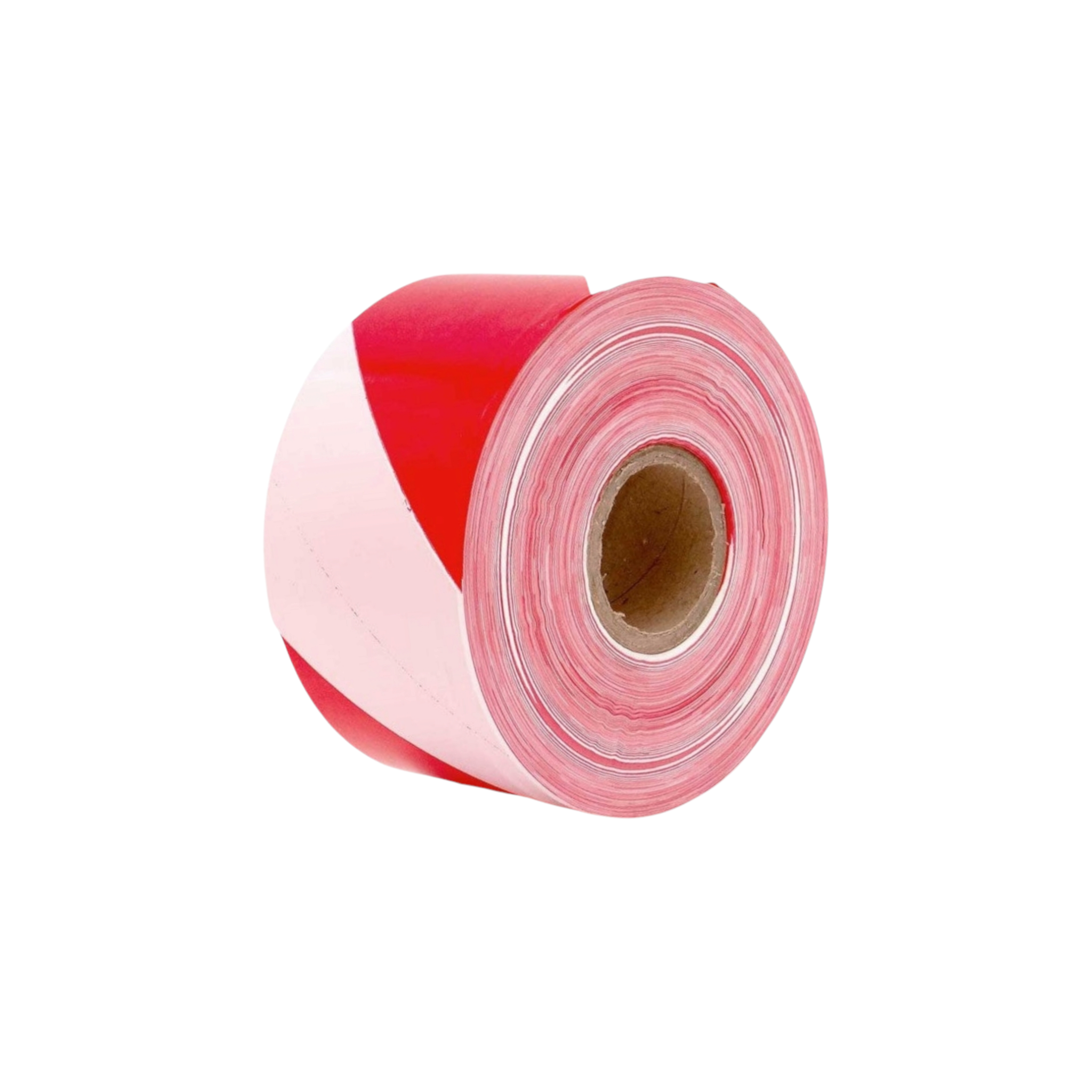 Barrier Safety Tape 75mmx500m Chevron Red & White