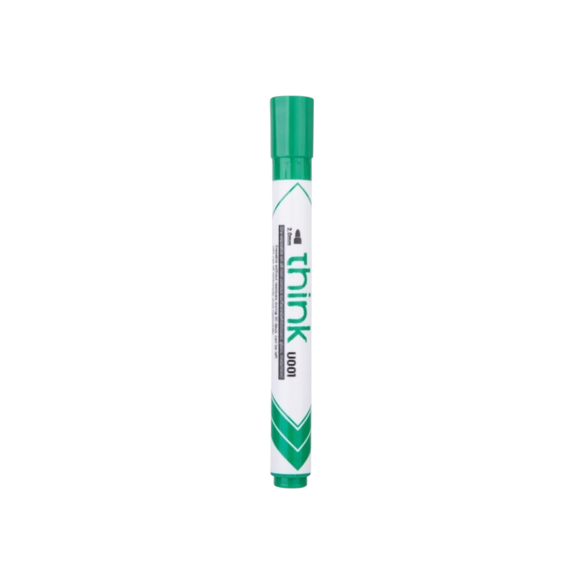 2.0mm Deli Dry Erase Whiteboard Marker Green Bullet Tip