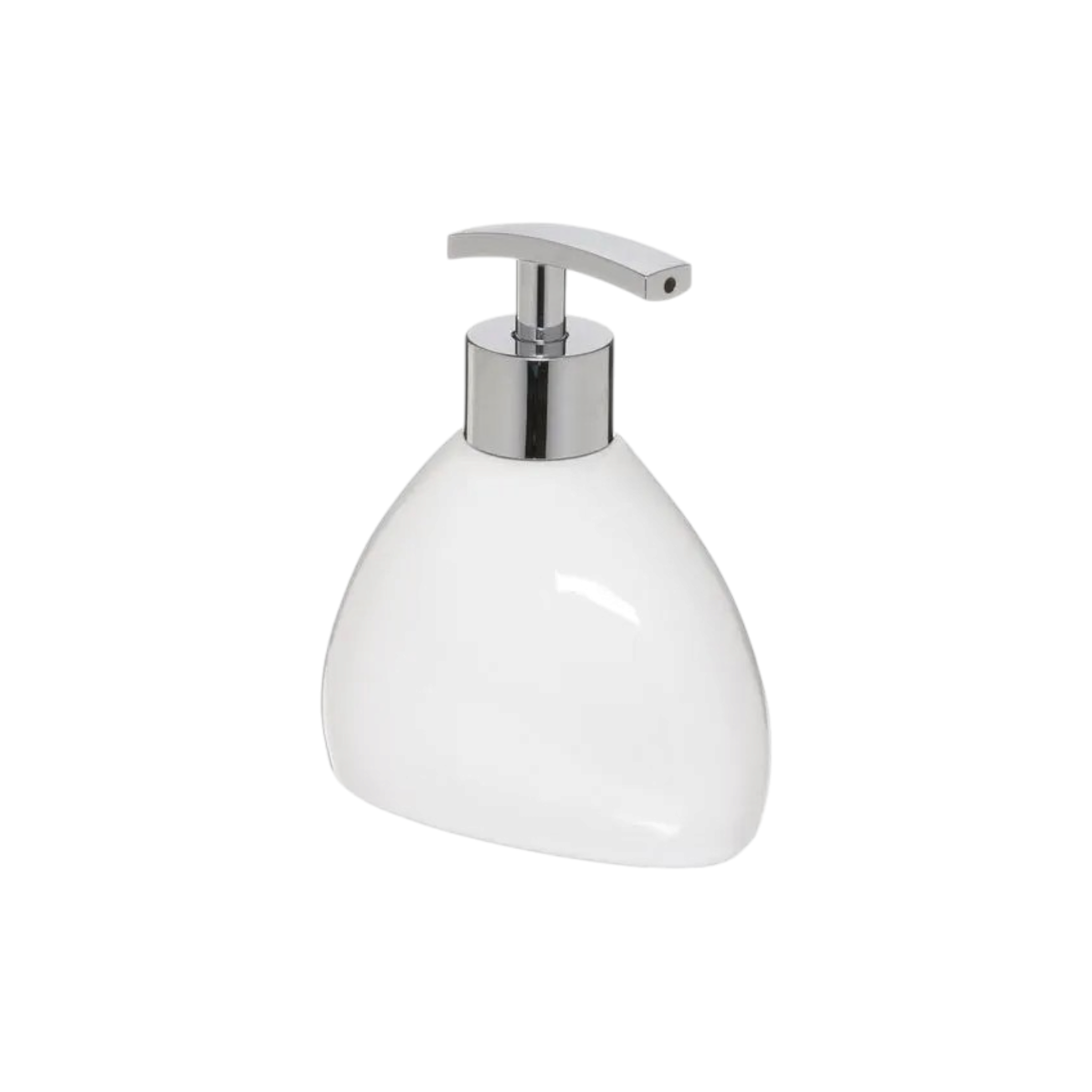 Silk Soap Dispenser Ceramic White