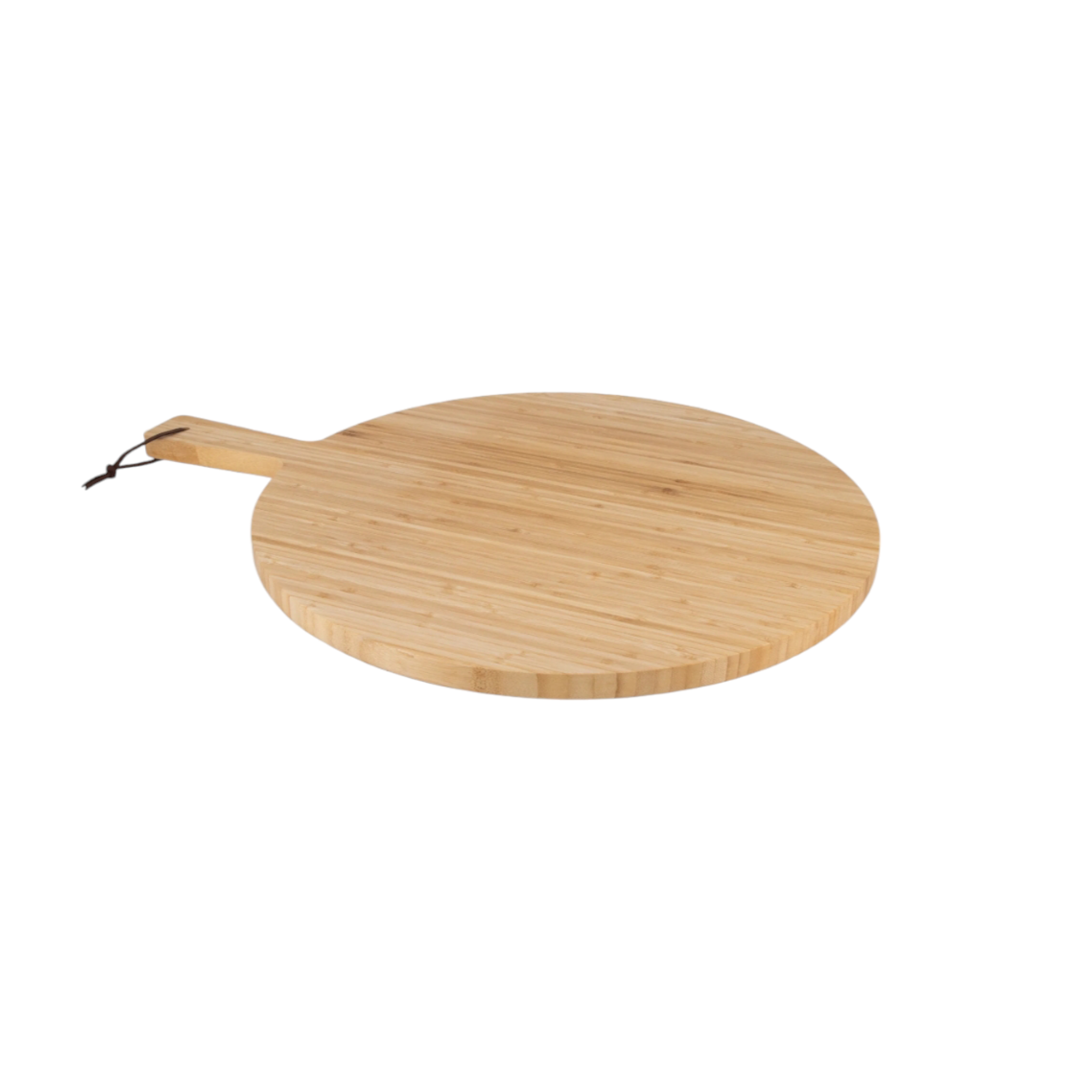 Regent Bamboo Large Round Serving Board with Handle