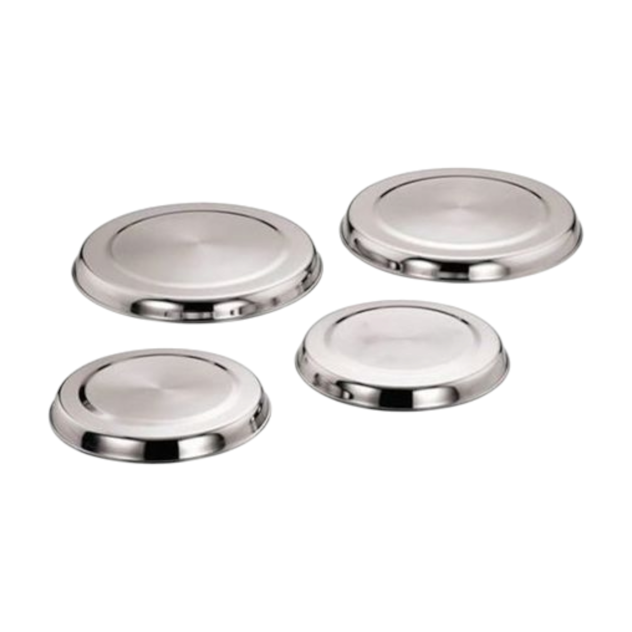 Stove Covers 4pc Set Stainless steel