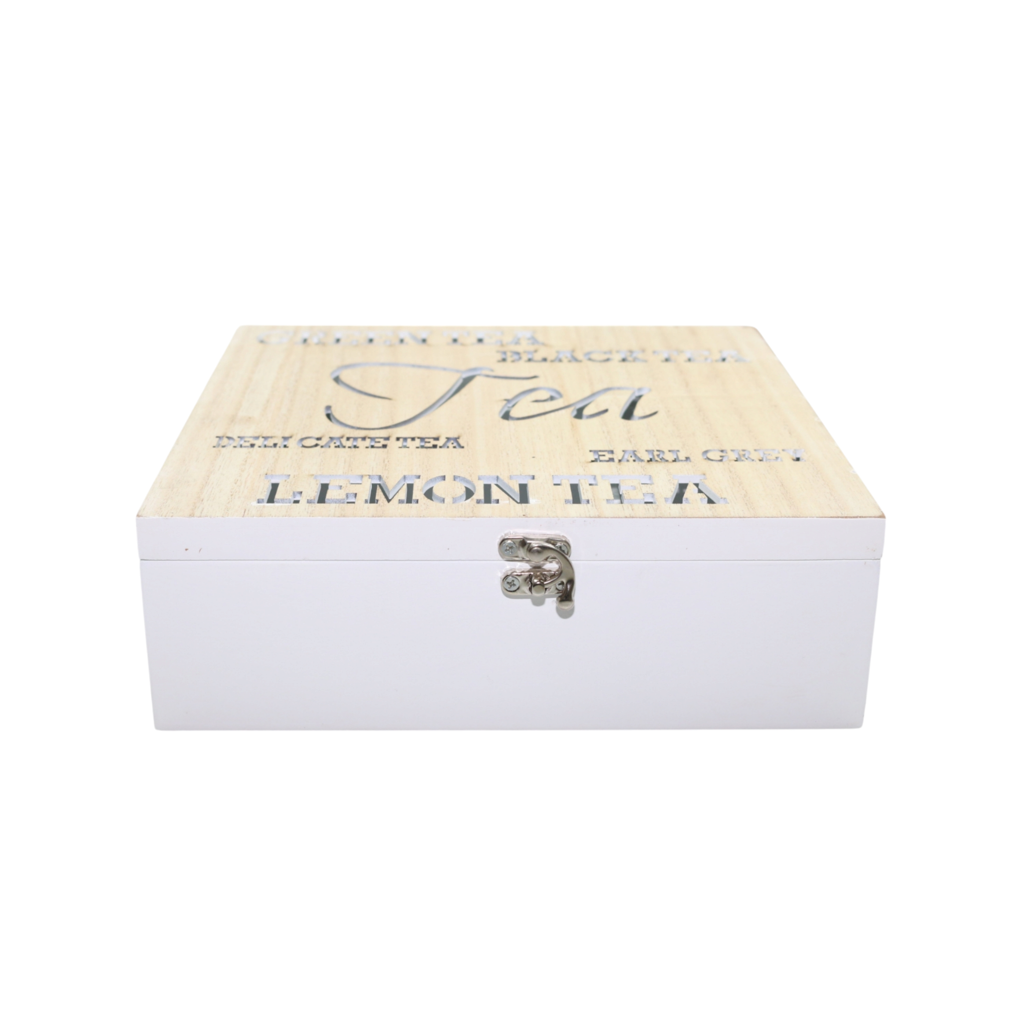 Wooden Tea Storage Box Lemon Tea 28311