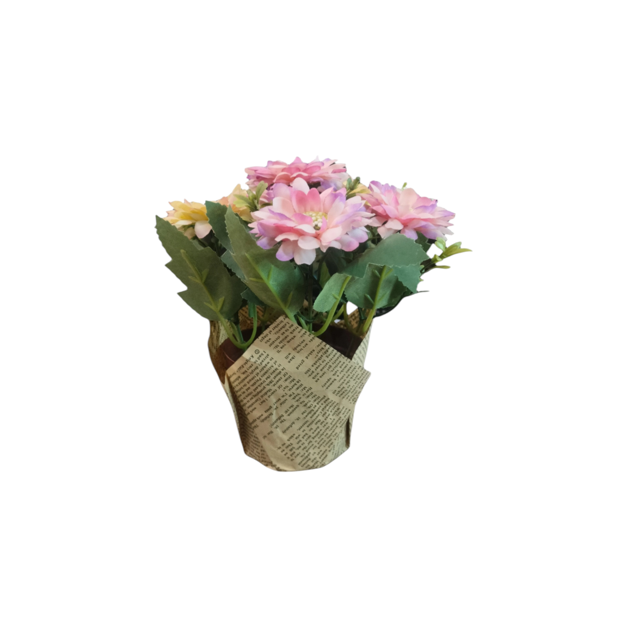 Artificial Flower 9x19cm in Pot